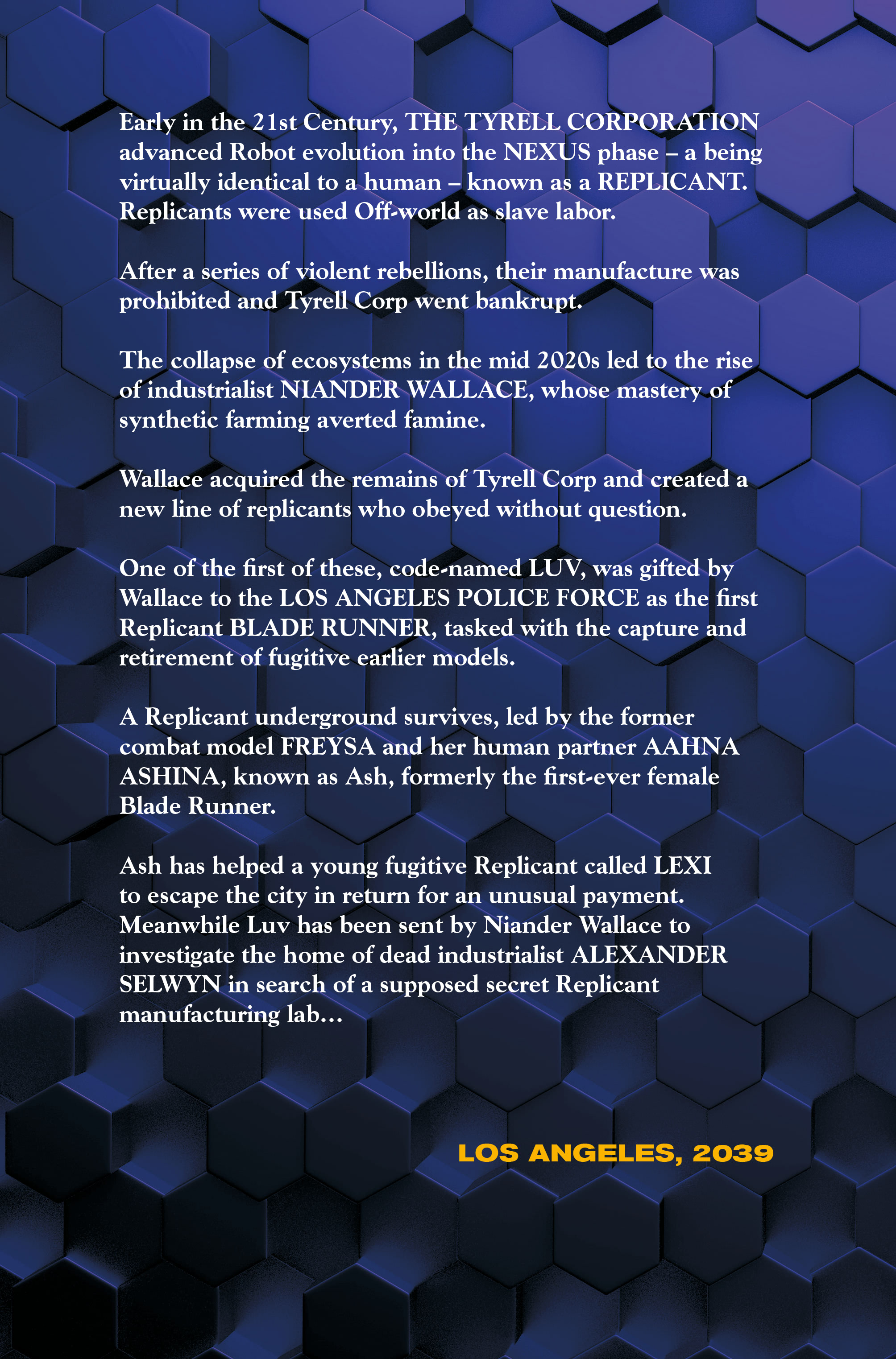 Read online Blade Runner 2039 comic -  Issue #2 - 6