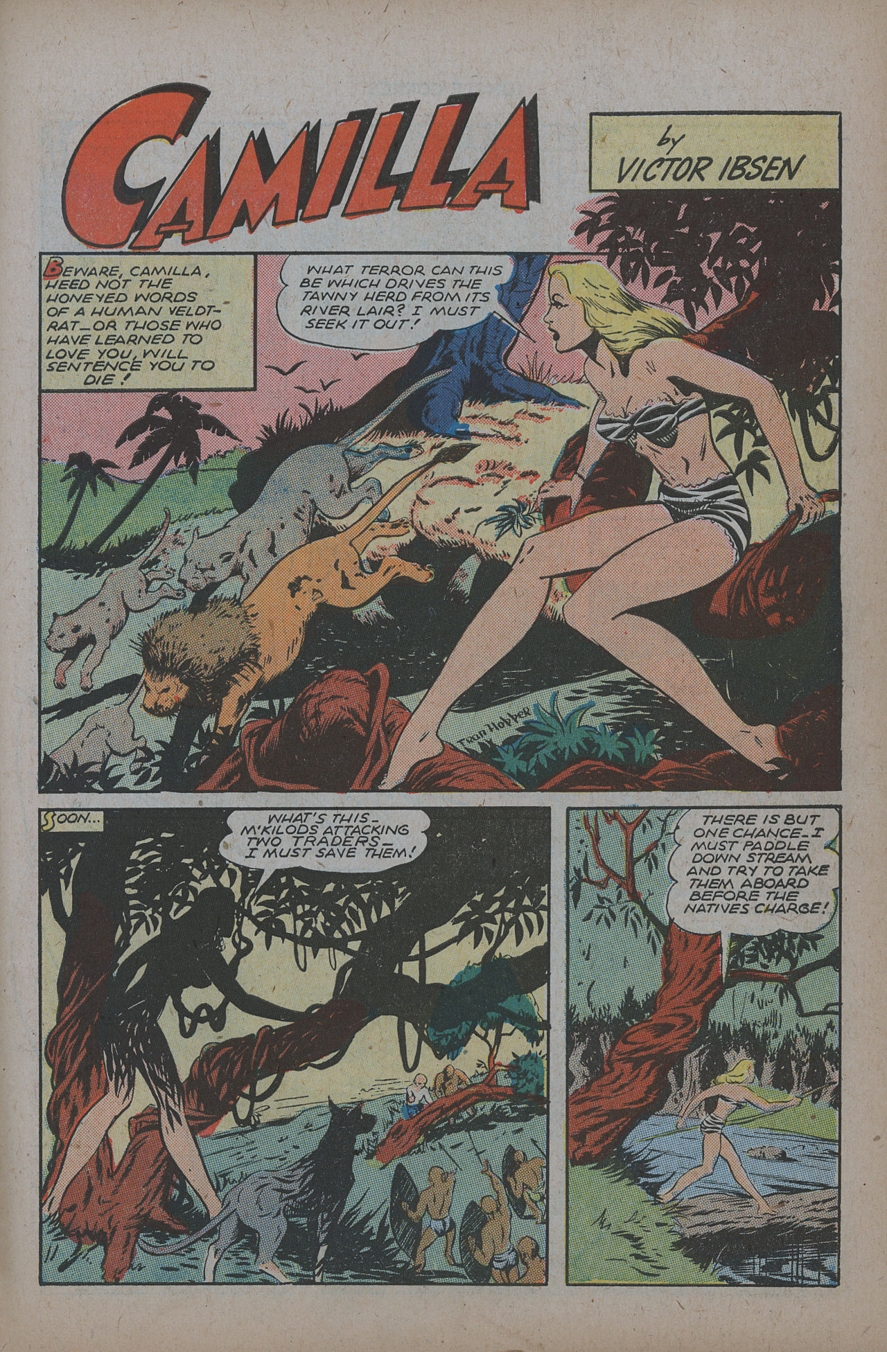 Read online Jungle Comics comic -  Issue #71 - 29