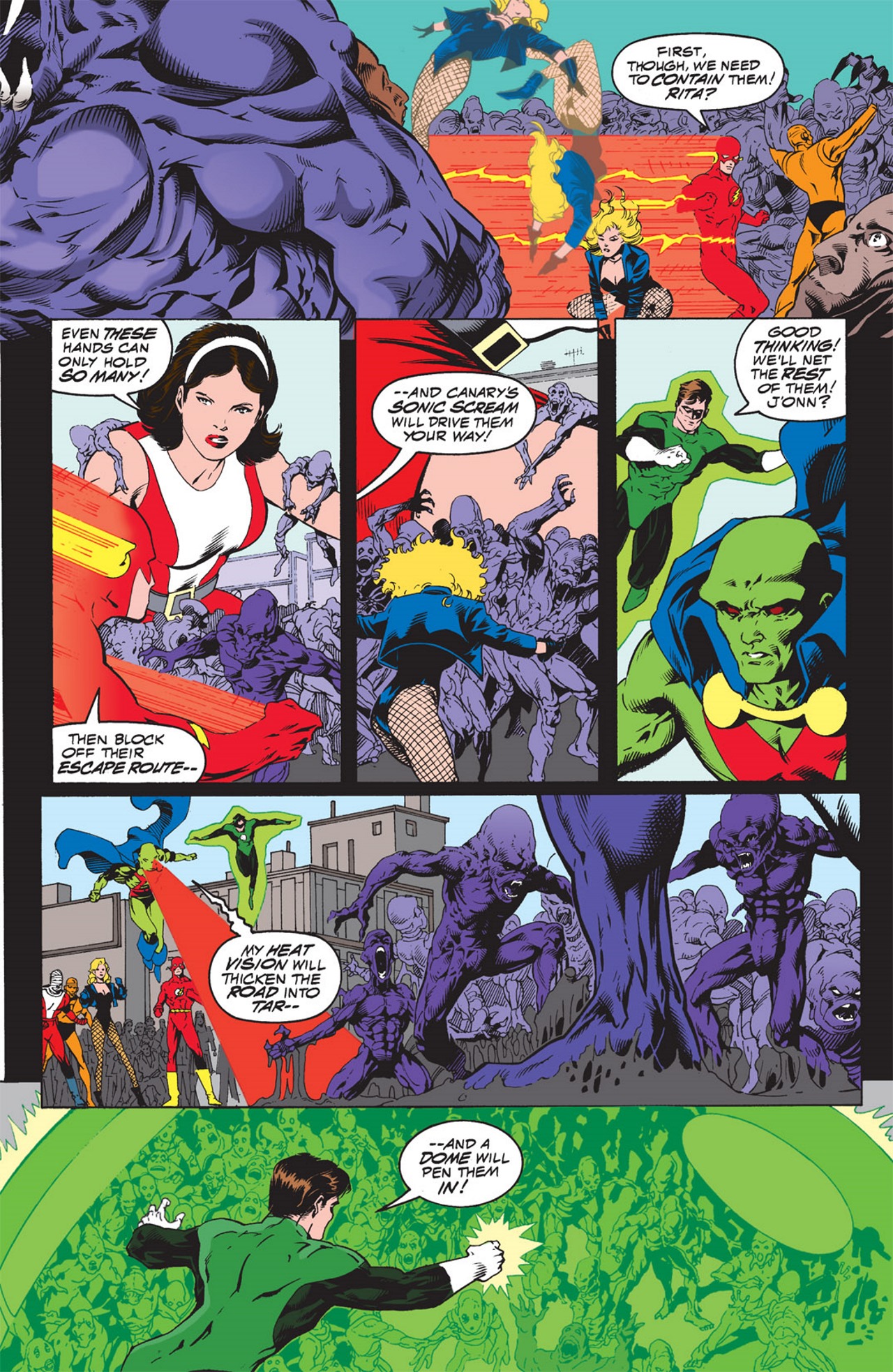 Read online JLA: Year One comic -  Issue #5 - 18