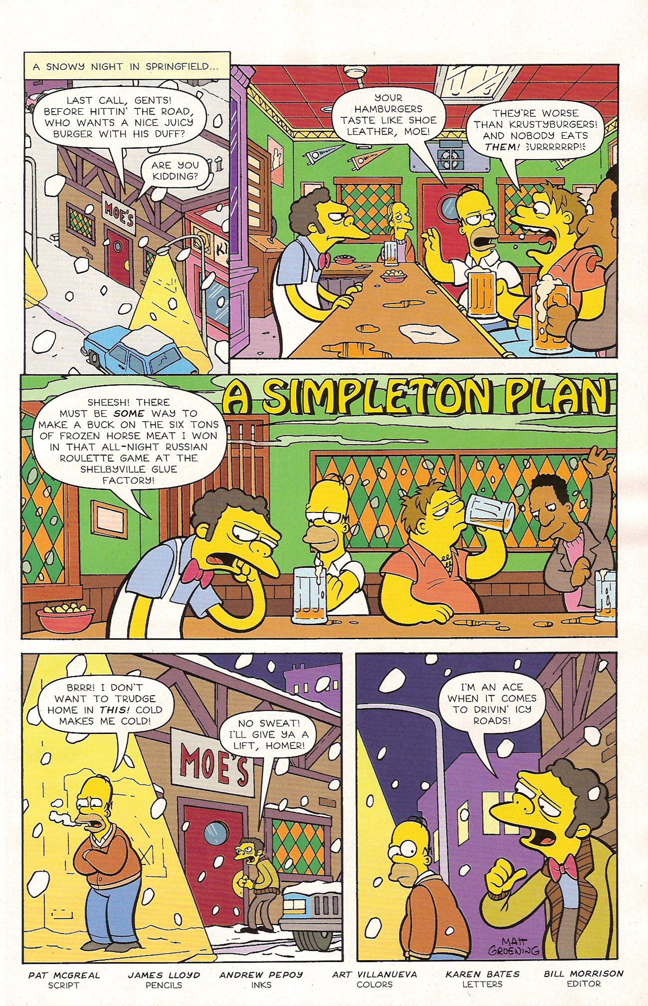 Read online The Simpsons Winter Wingding comic -  Issue #5 - 22