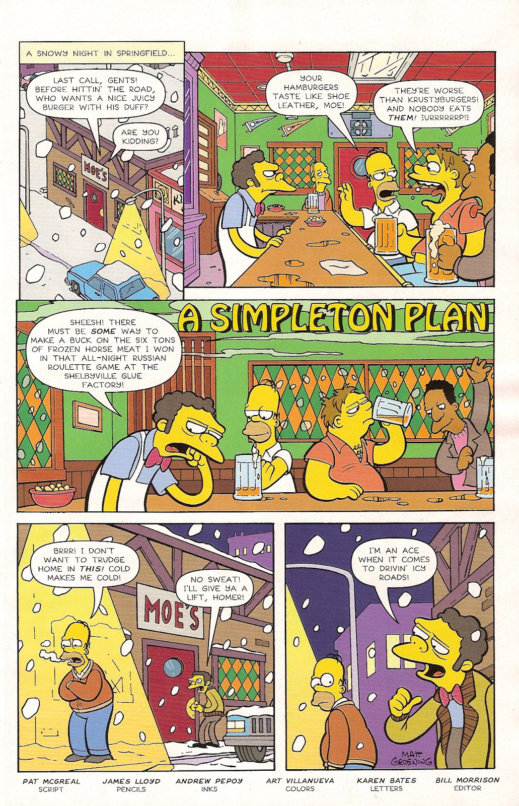 The Simpsons Winter Wingding issue 5 - Page 22