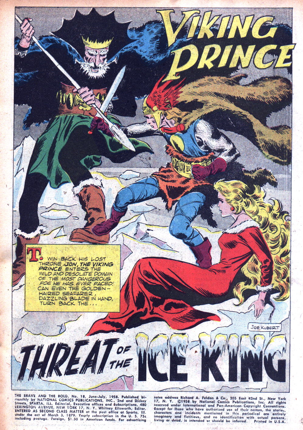 Read online The Brave and the Bold (1955) comic -  Issue #18 - 3