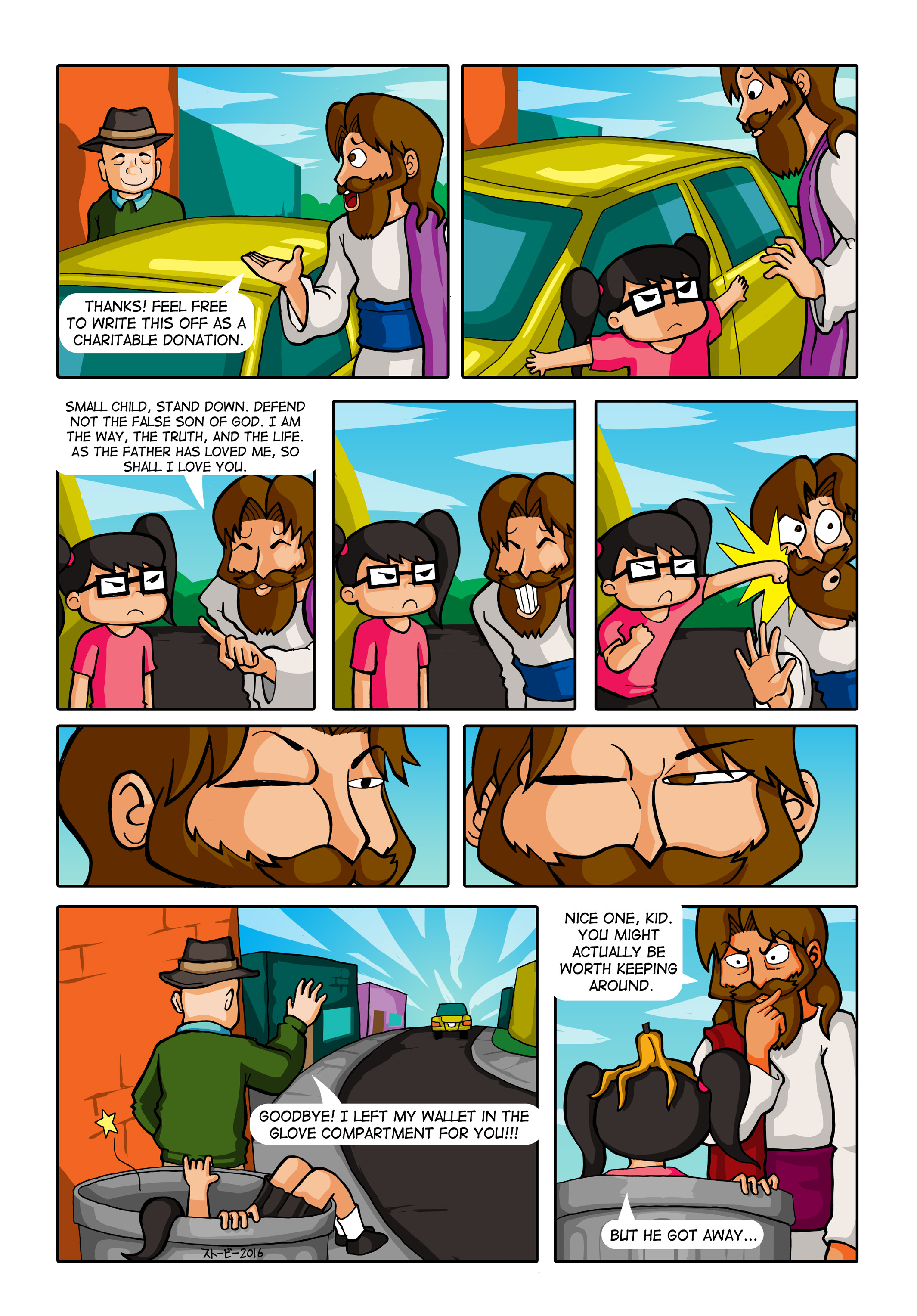 Read online Evil Jesus comic -  Issue #2 - 21