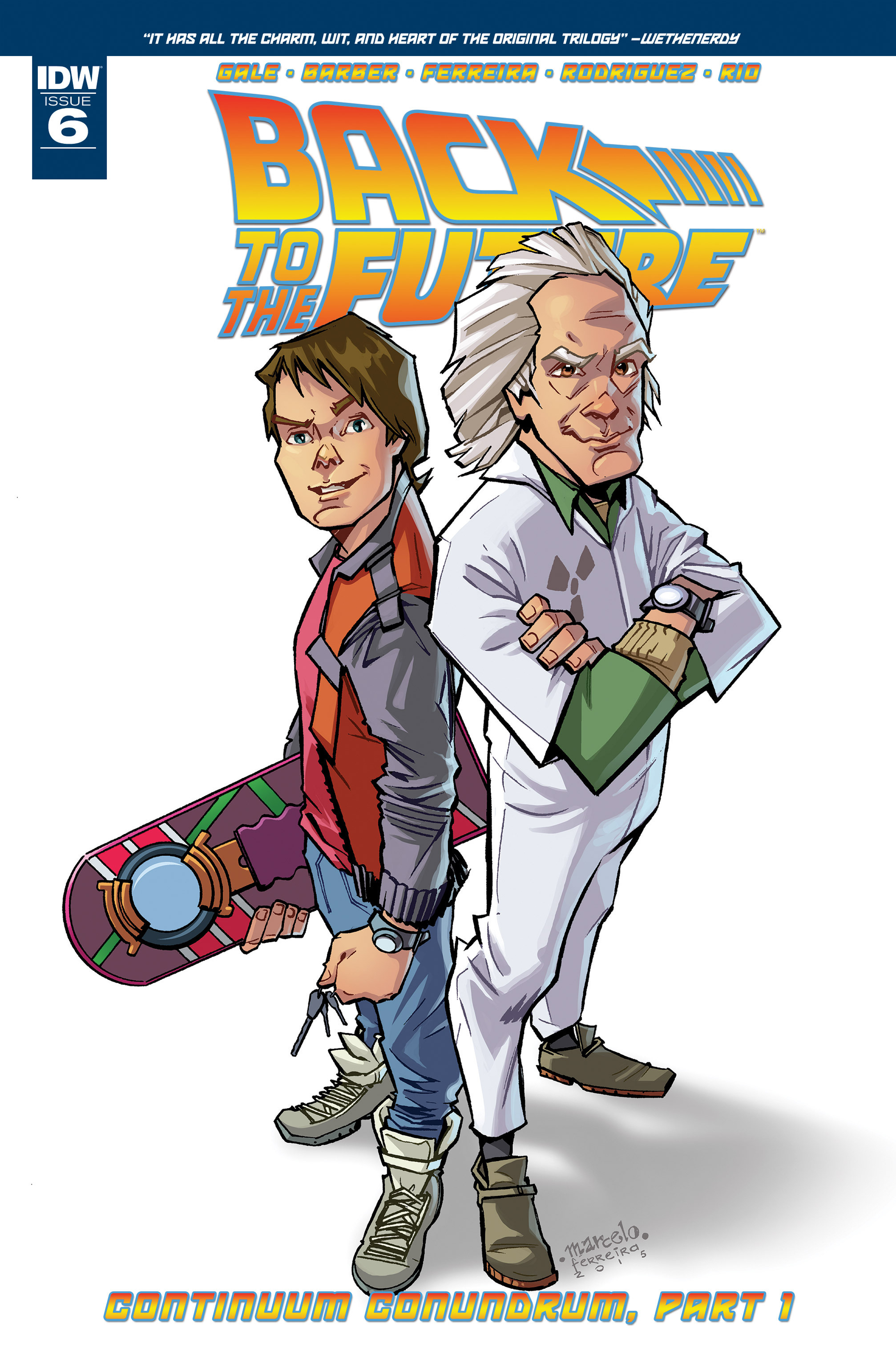 Read online Back to the Future (2015) comic -  Issue #6 - 1