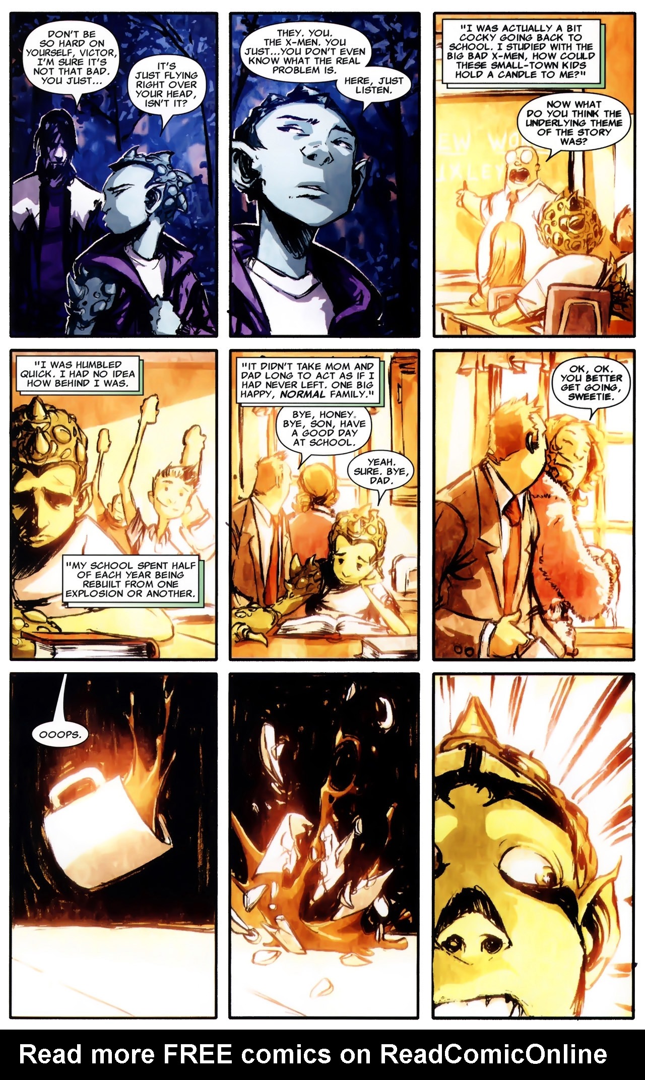 Read online X-Men: Divided We Stand comic -  Issue #1 - 23