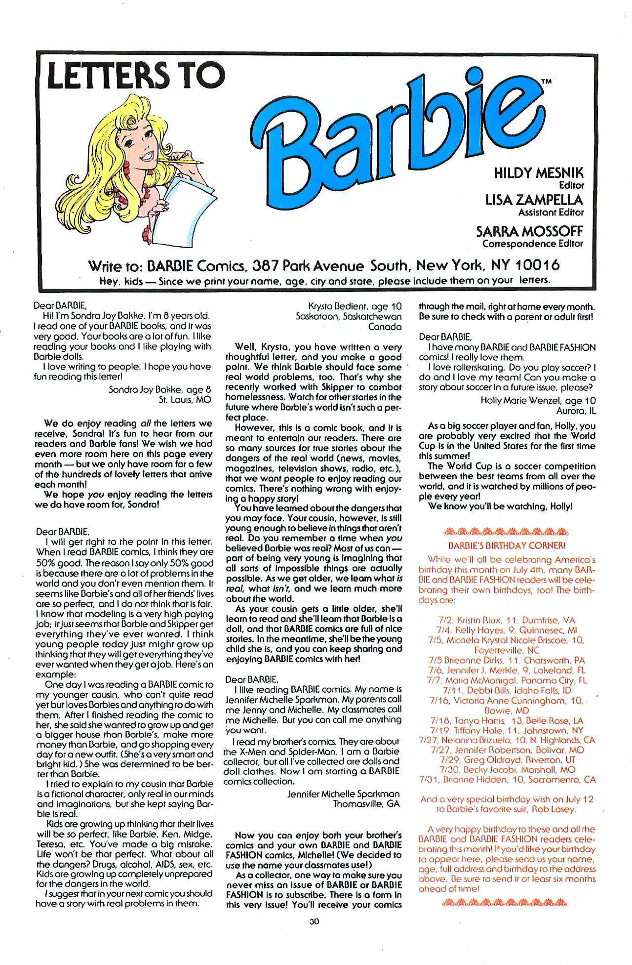 Read online Barbie comic -  Issue #45 - 32