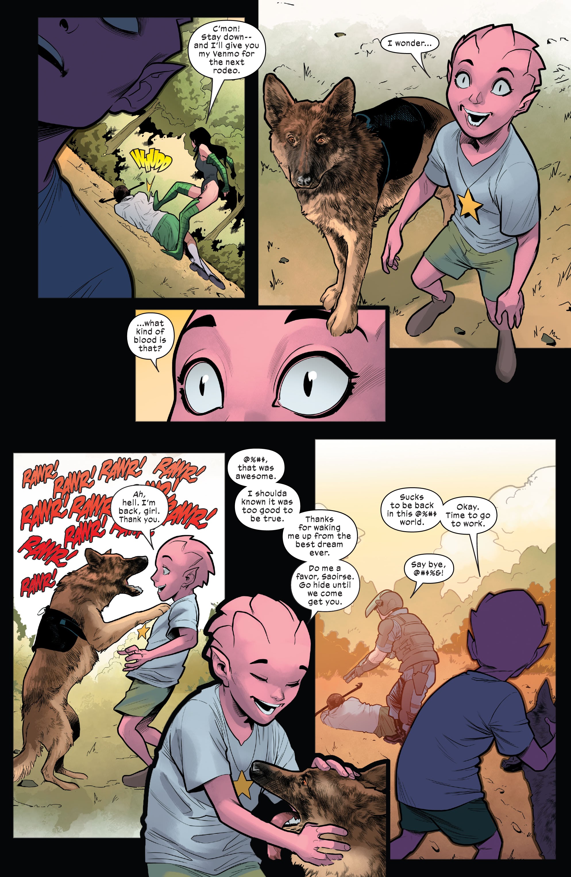 Read online X-Men Unlimited: X-Men Green comic -  Issue #2 - 7