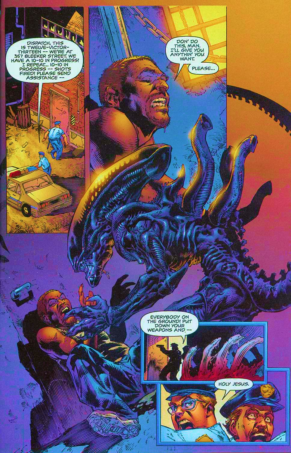 Read online Overkill: Witchblade/Aliens/Darkness/Predator comic -  Issue #1 - 11