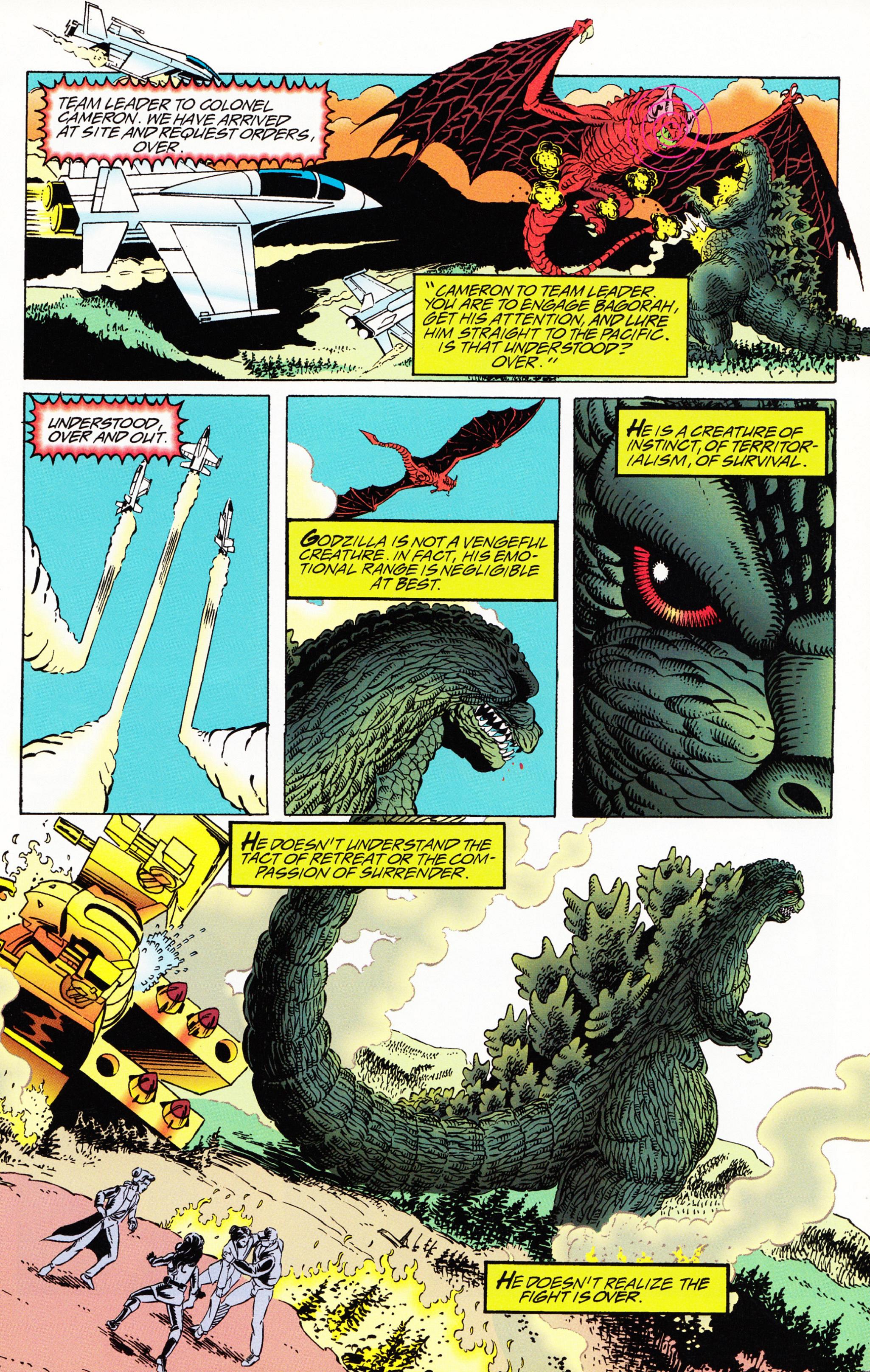 Read online Dark Horse Classics: Godzilla - King of the Monsters comic -  Issue #6 - 7