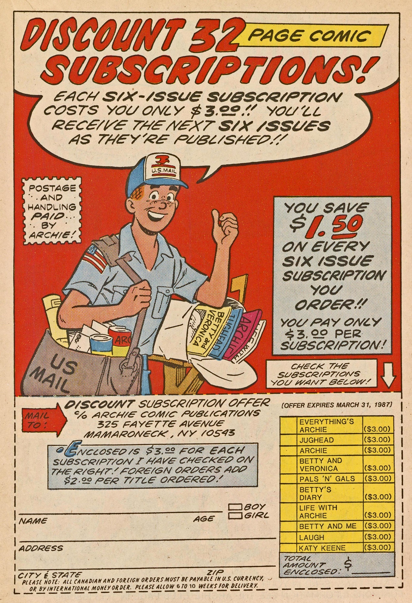 Read online Jughead (1965) comic -  Issue #351 - 19