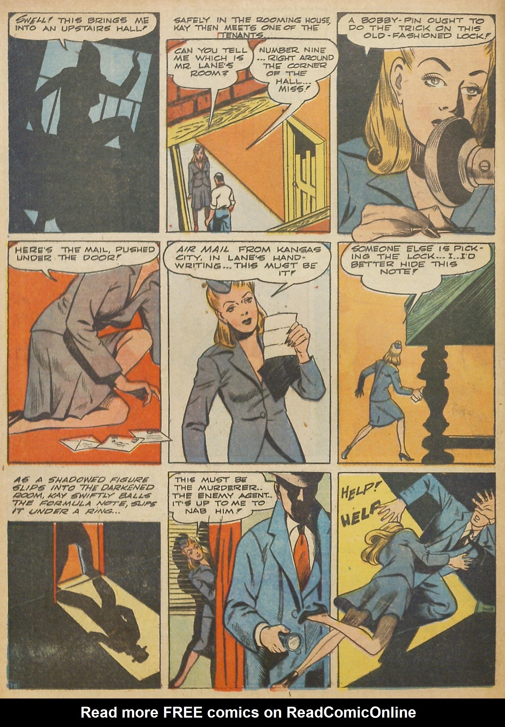Read online Super-Mystery Comics comic -  Issue #14 - 30