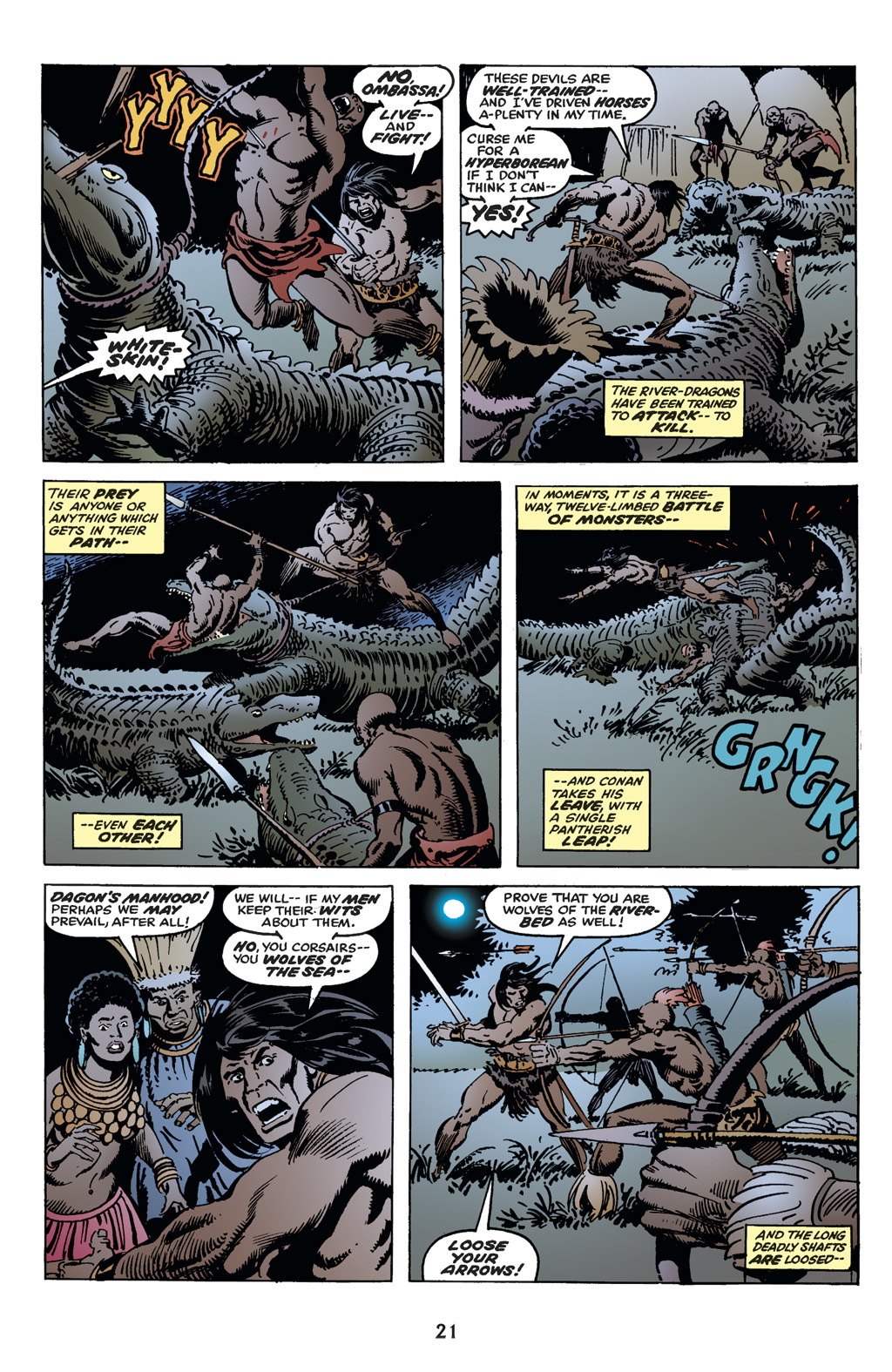 Read online The Chronicles of Conan comic -  Issue # TPB 9 (Part 1) - 21