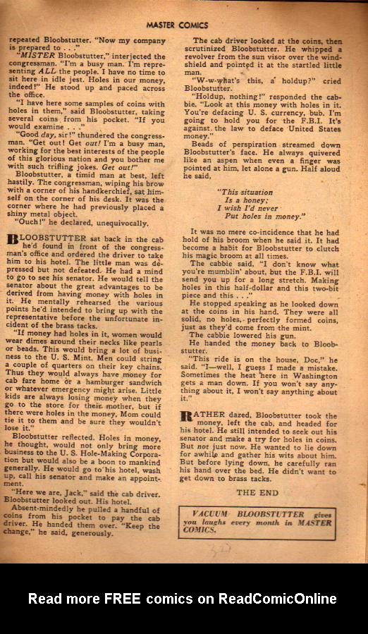 Read online Master Comics comic -  Issue #98 - 29