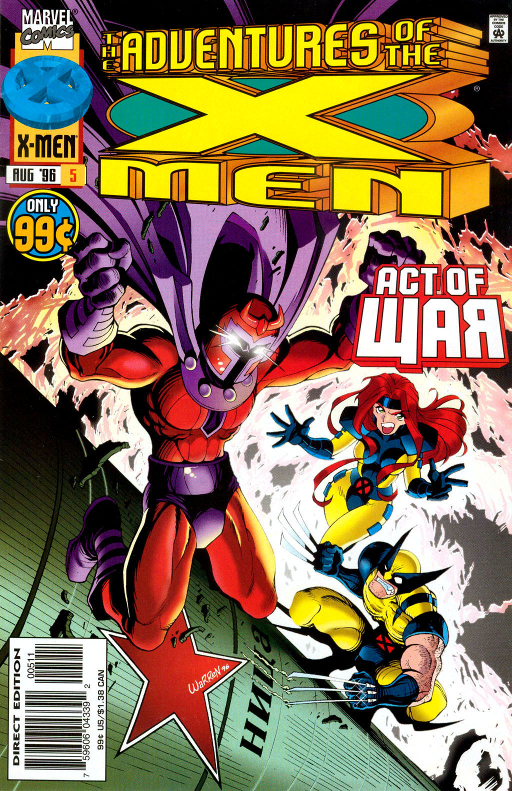 Read online The Adventures of the X-Men comic -  Issue #5 - 1