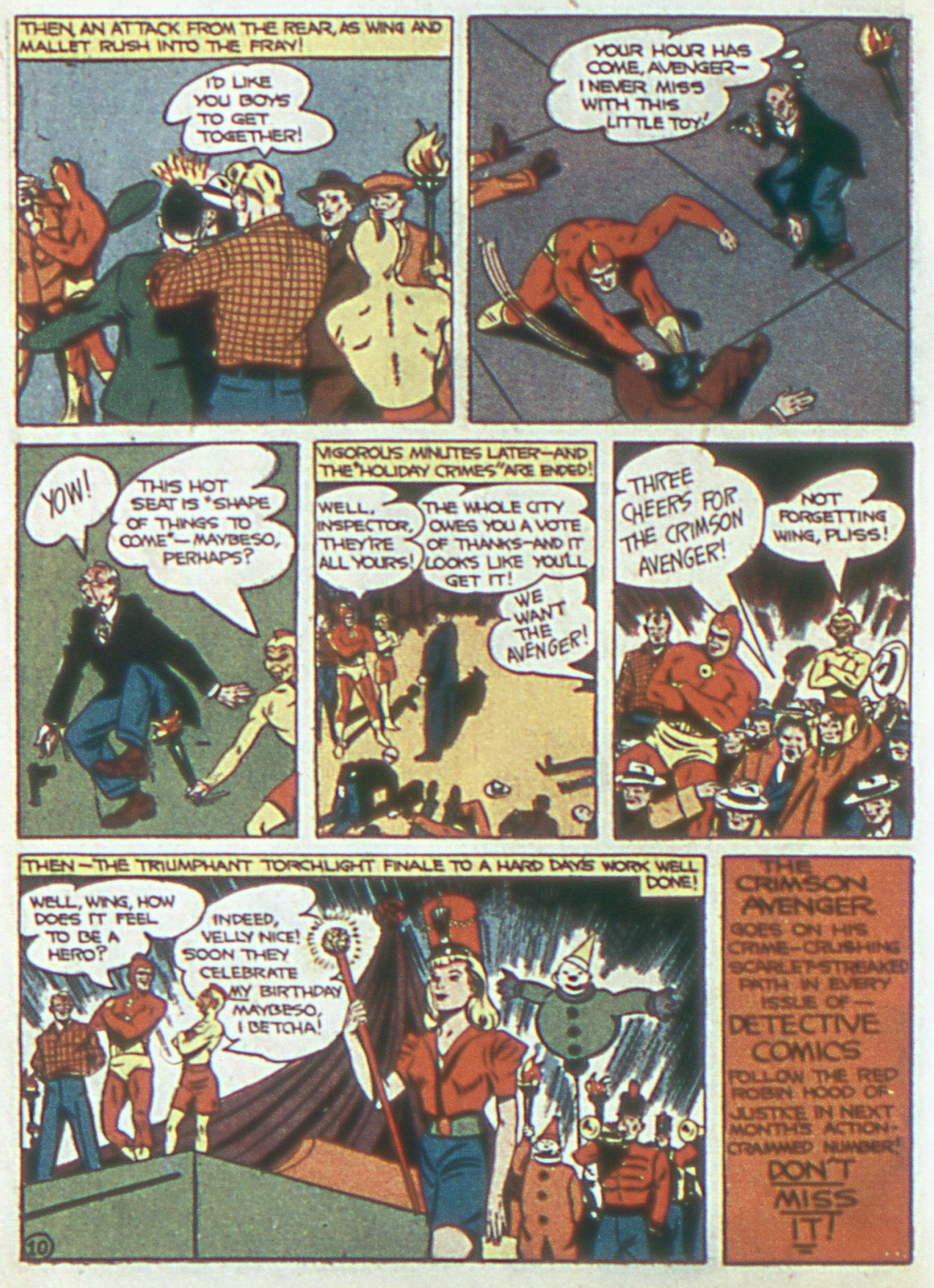 Read online Detective Comics (1937) comic -  Issue #65 - 41