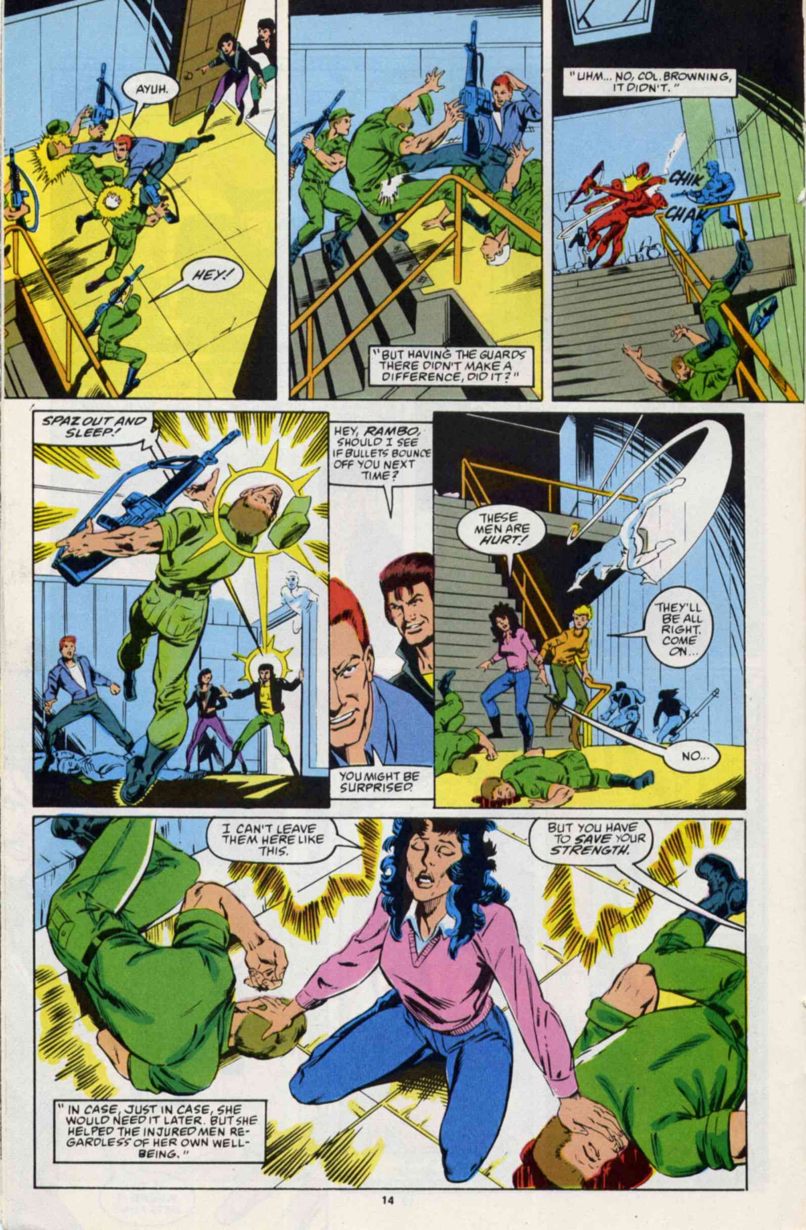 Read online Psi-Force comic -  Issue #24 - 16