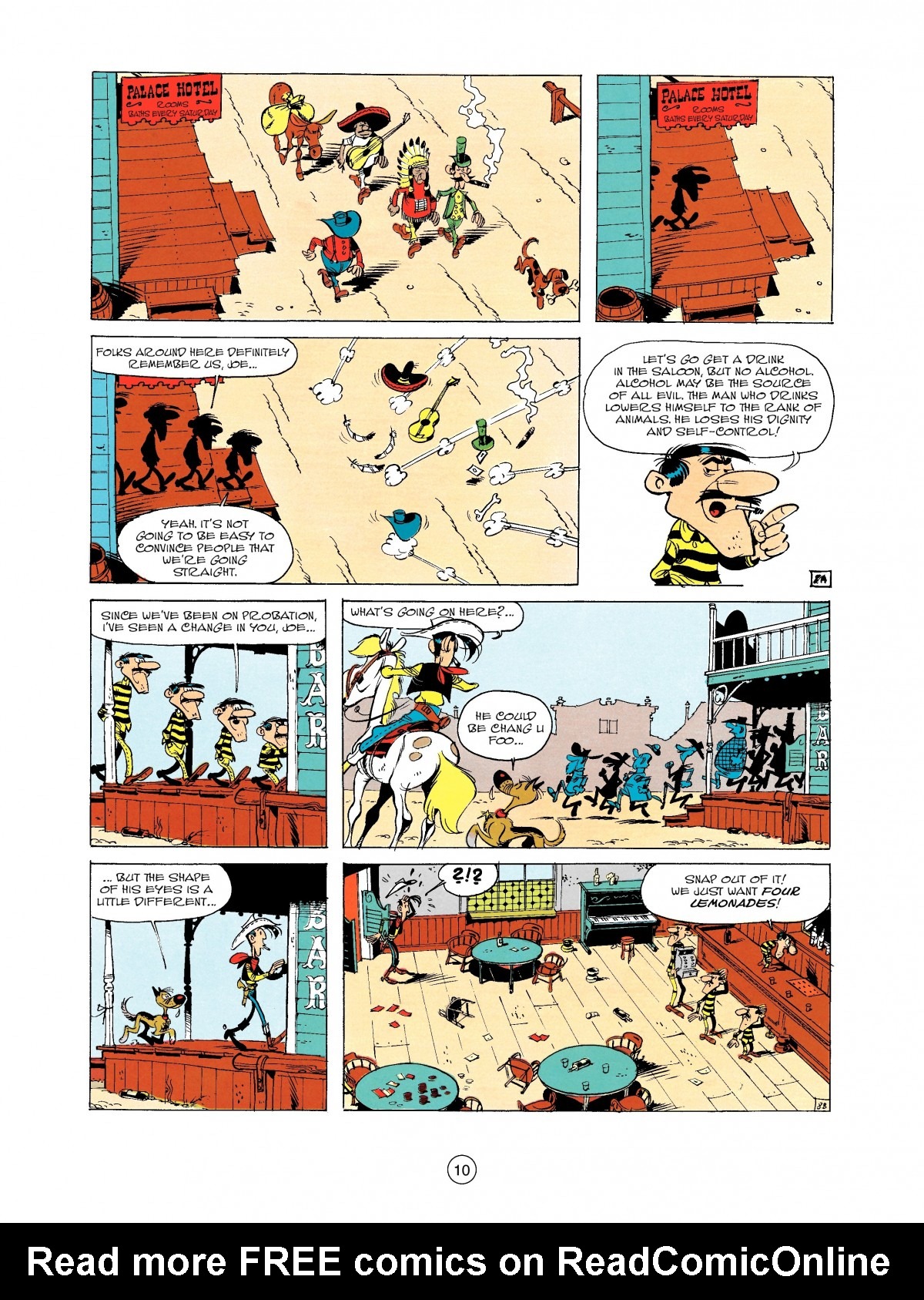 Read online A Lucky Luke Adventure comic -  Issue #36 - 10