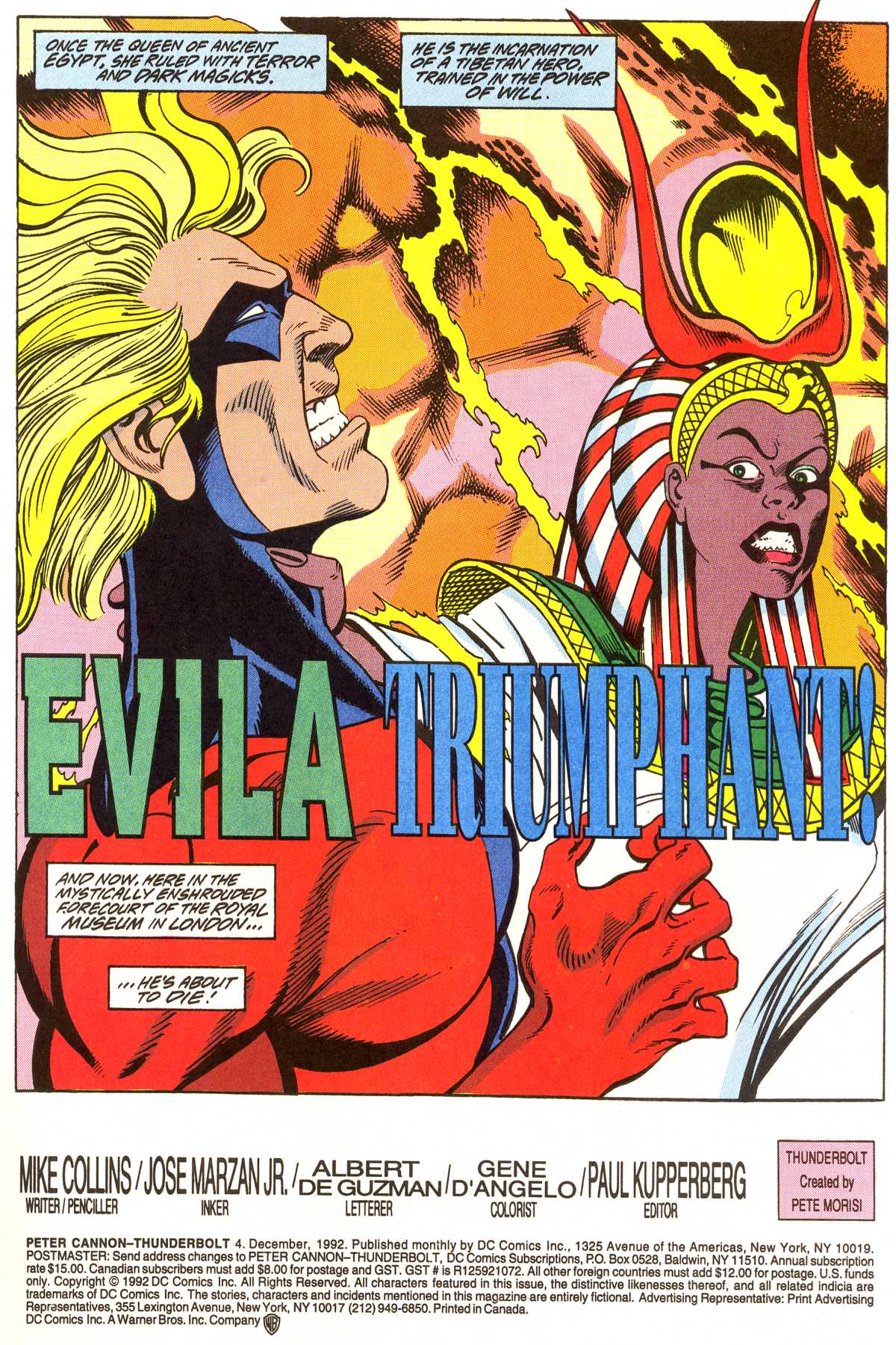 Read online Peter Cannon--Thunderbolt (1992) comic -  Issue #4 - 2