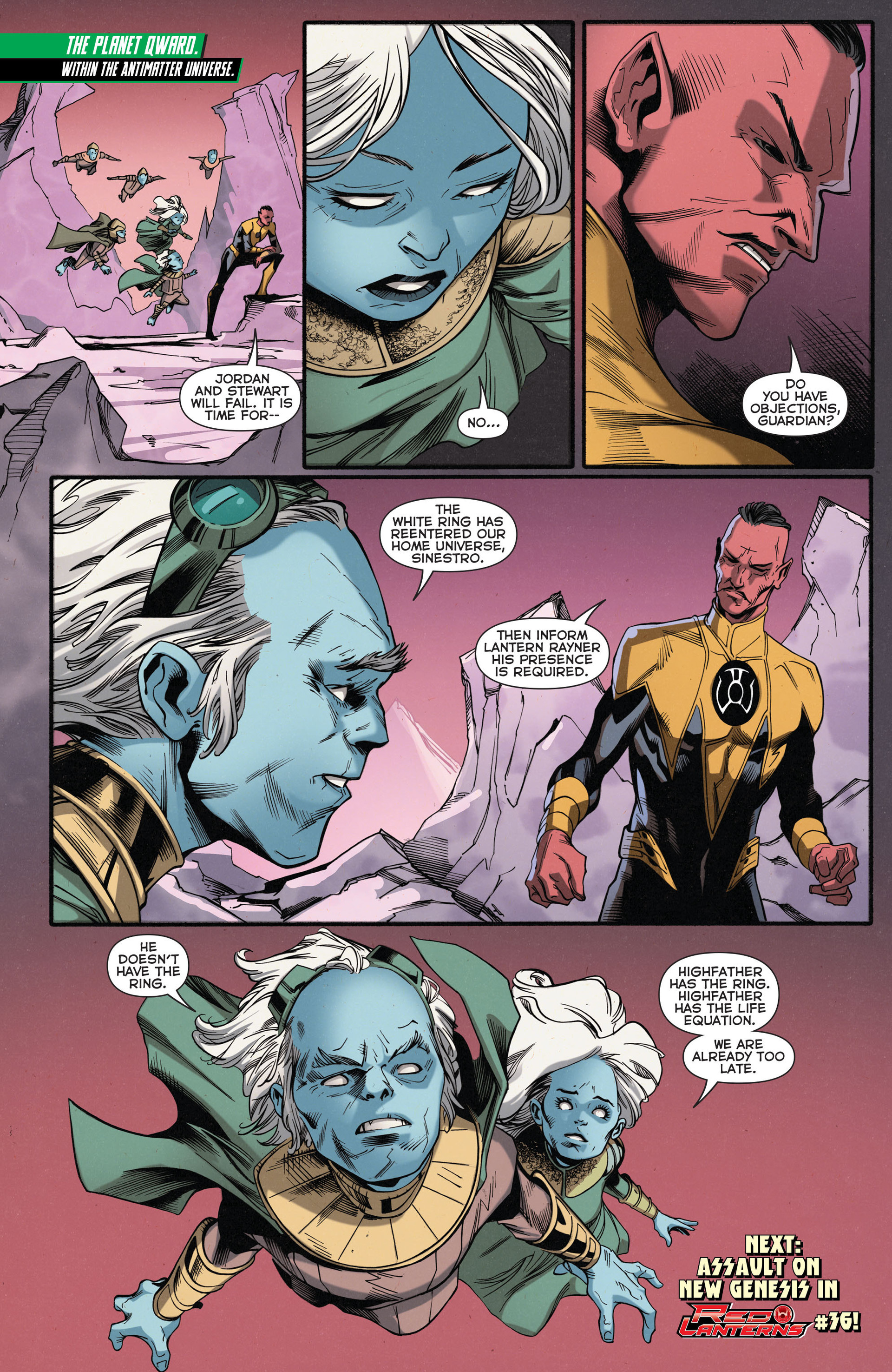 Read online Green Lantern: New Guardians comic -  Issue #36 - 19