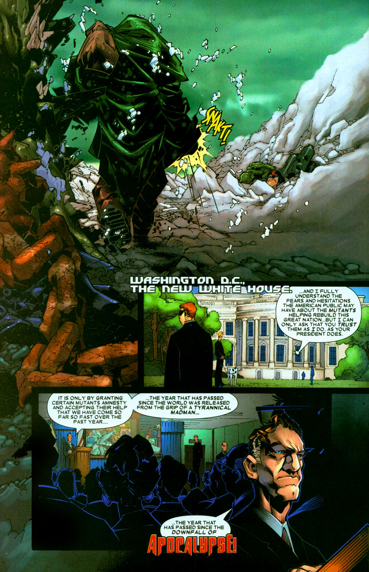 Read online Age of Apocalypse (2005) comic -  Issue #1 - 7