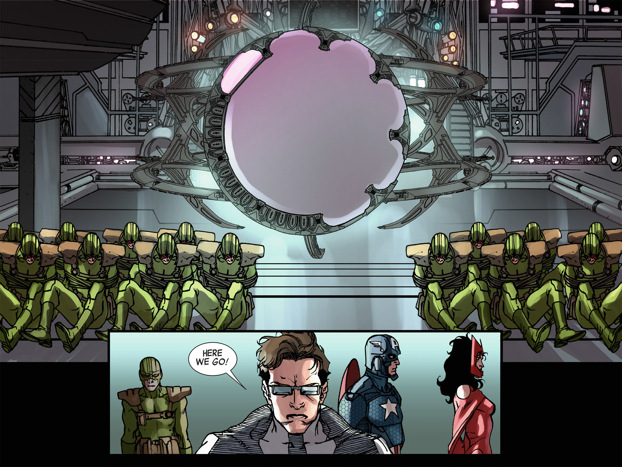 Read online Avengers: Millennium (Infinite Comic) comic -  Issue #6 - 12