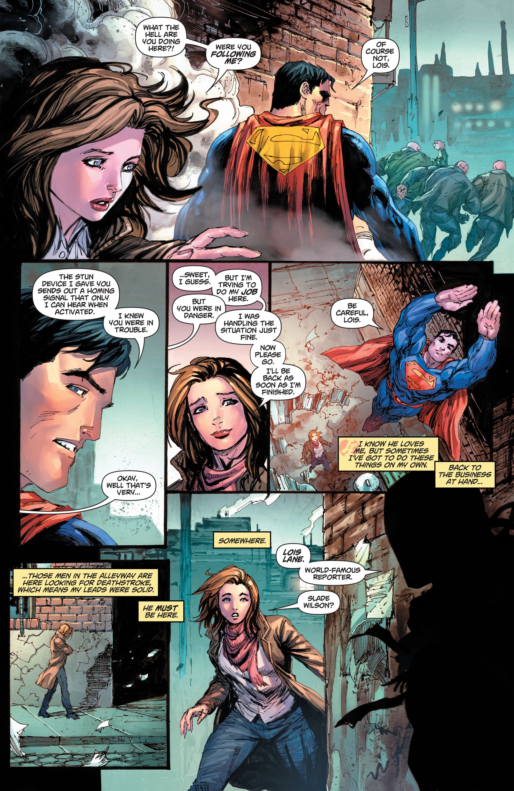 Read online Superman: Rebirth Deluxe Edition comic -  Issue # TPB 3 (Part 1) - 100