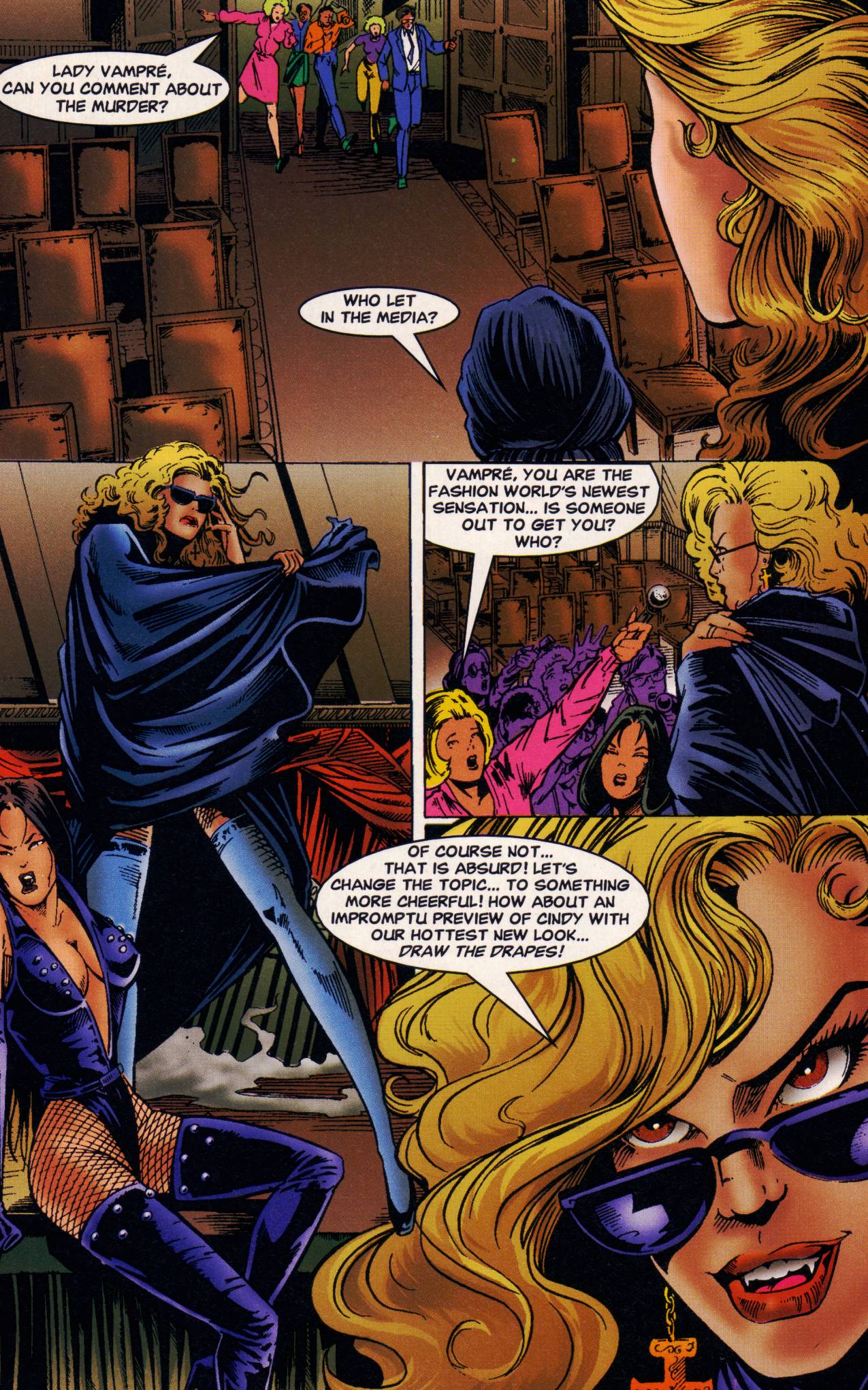 Read online Bad Girls of Blackout Annual comic -  Issue # Full - 5