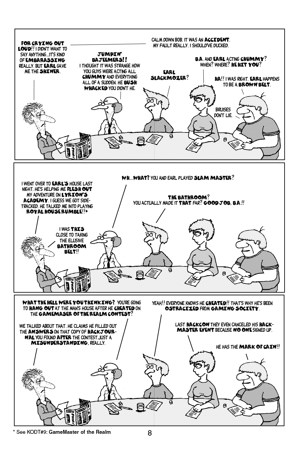 Read online Knights of the Dinner Table comic -  Issue #24 - 10