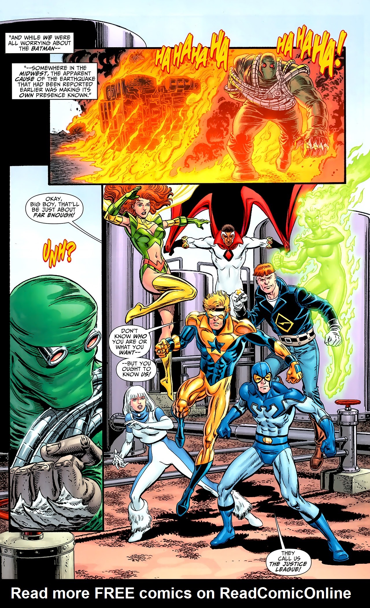 Read online DC Universe: Legacies comic -  Issue #7 - 8
