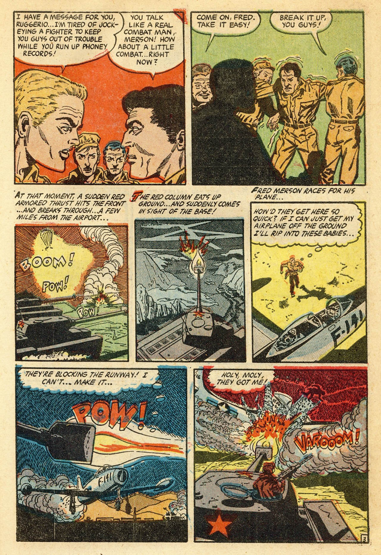 Read online War Birds (1952) comic -  Issue #2 - 31