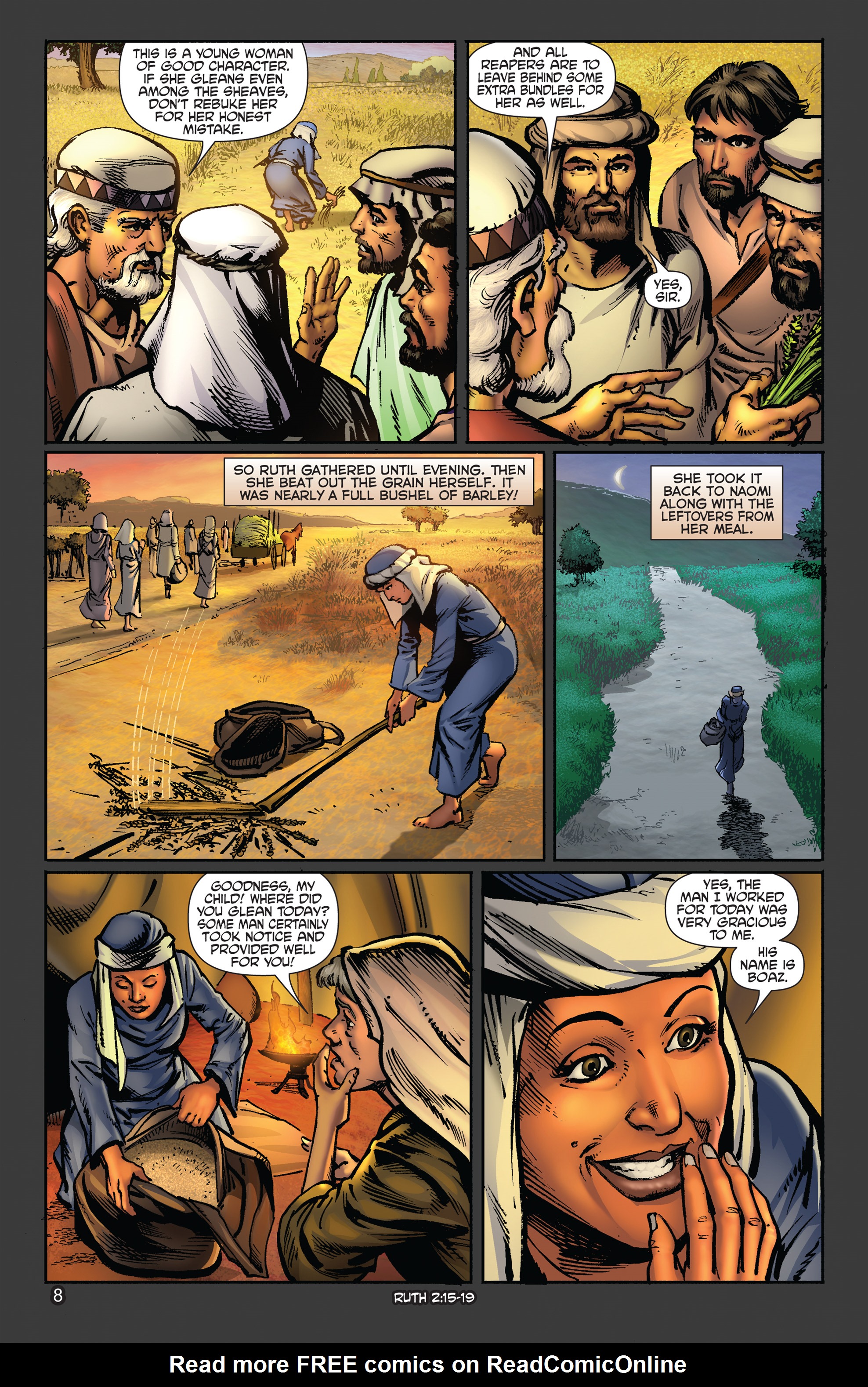 Read online The Kingstone Bible comic -  Issue #5 - 13