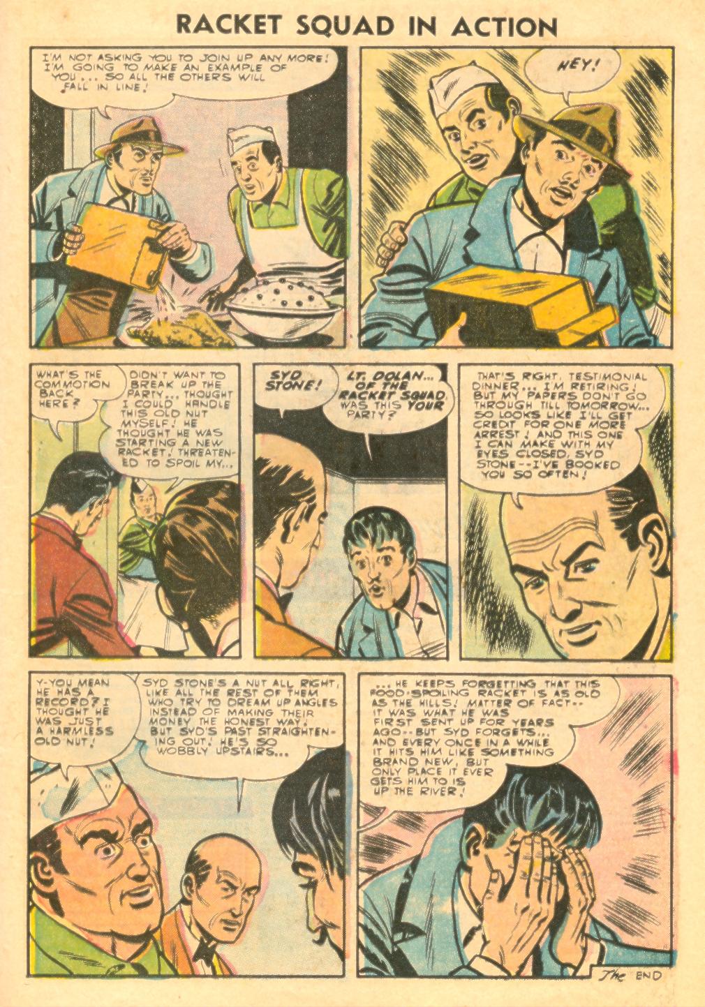 Read online Racket Squad in Action comic -  Issue #19 - 21