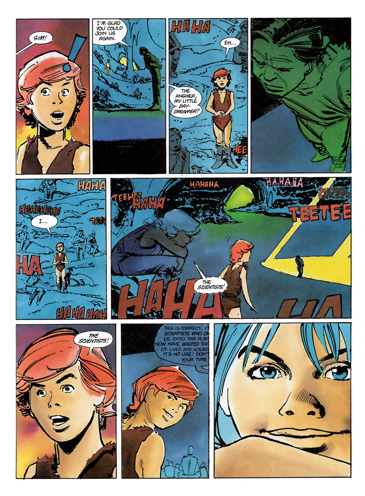 Read online Science Fiction Graphic Novel comic -  Issue #3 - 16