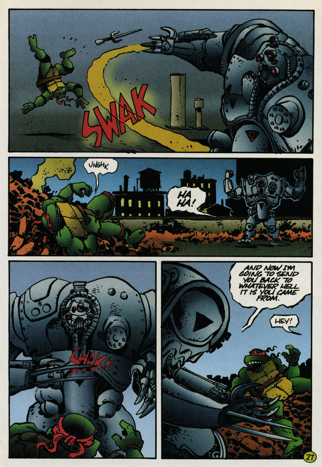 Teenage Mutant Ninja Turtles (1993) Issue #7 #7 - English 29