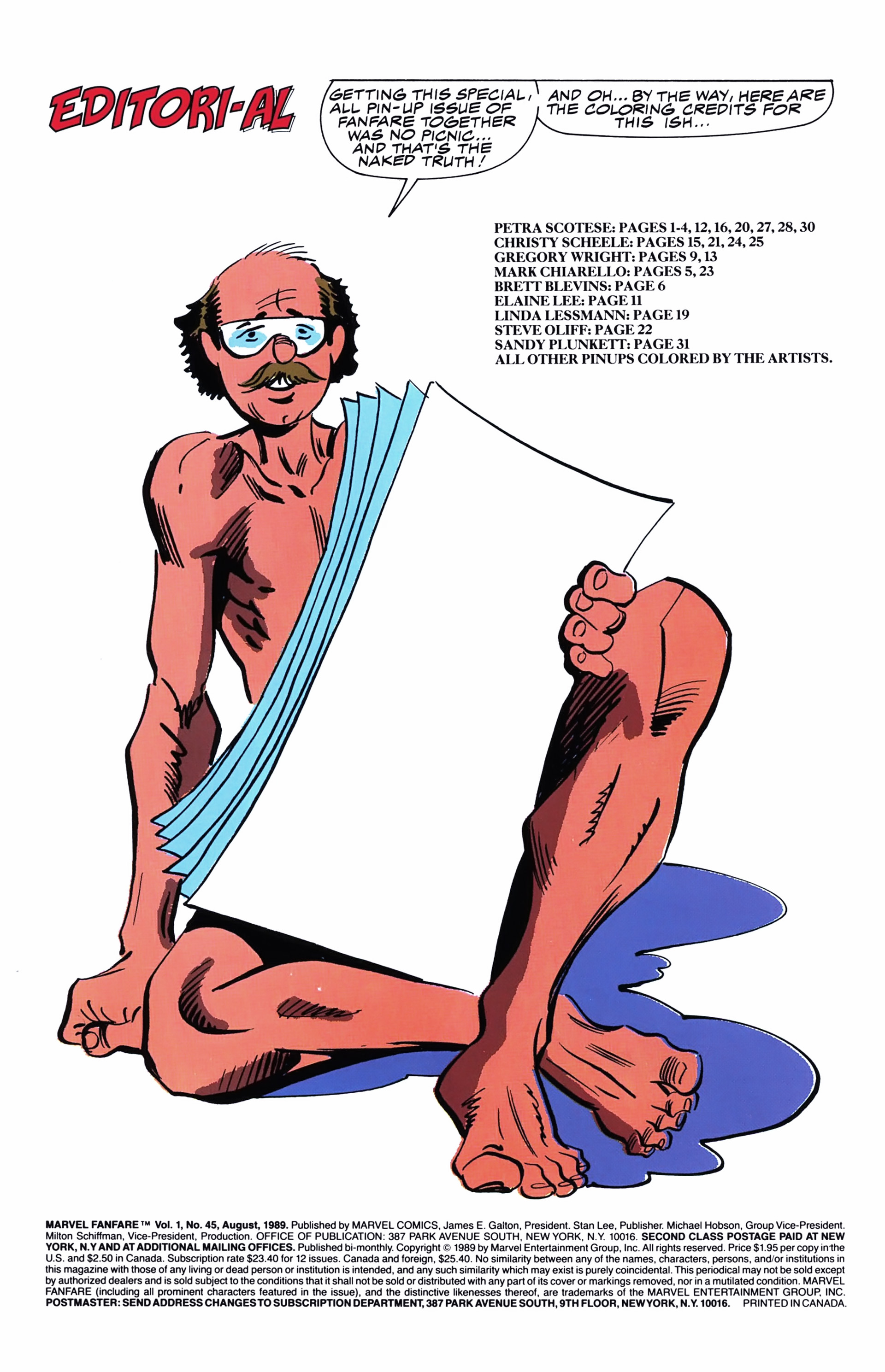 Read online Marvel Fanfare (1982) comic -  Issue #45 - 3