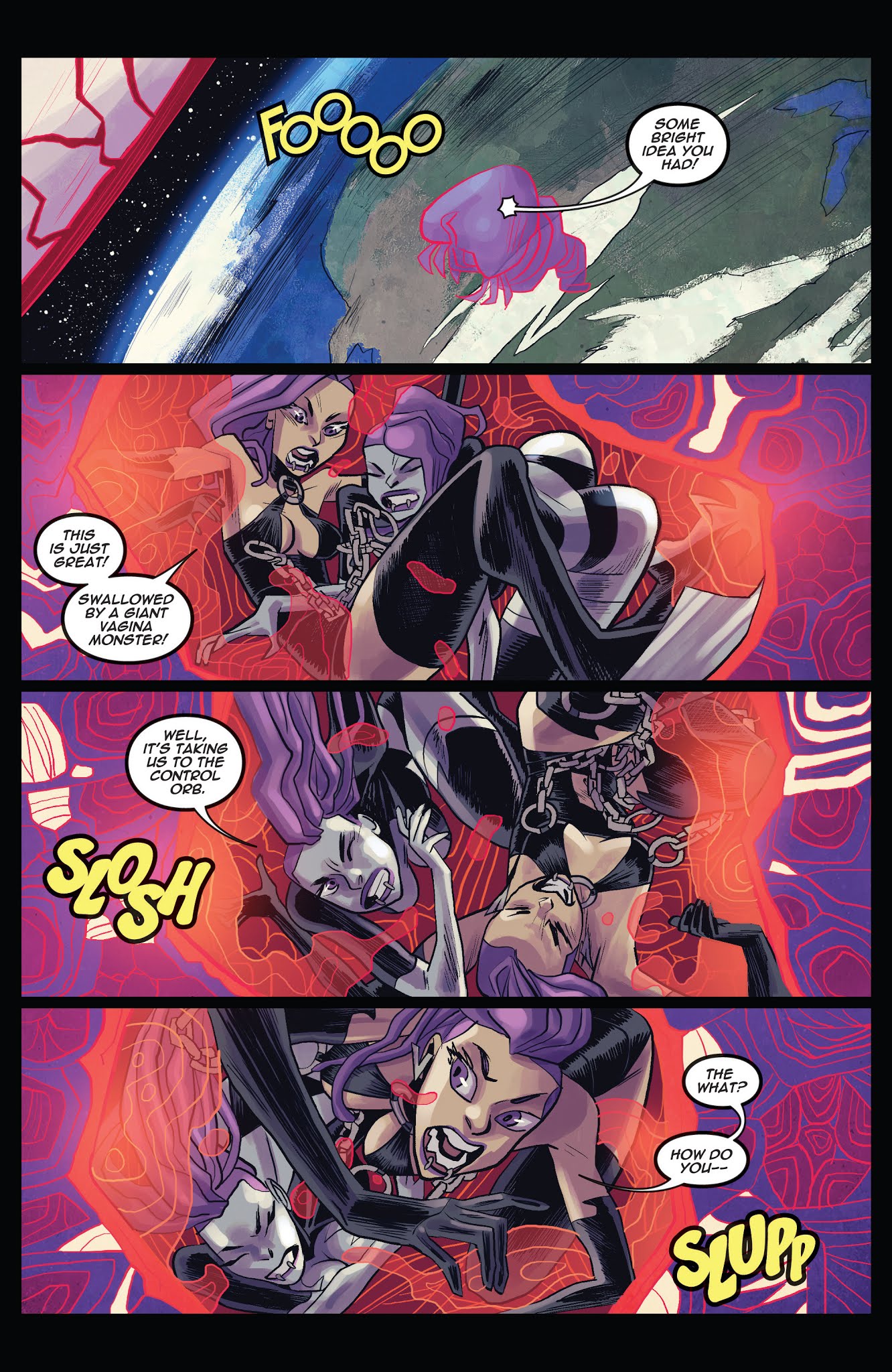 Read online Vampblade Season 3 comic -  Issue #4 - 6