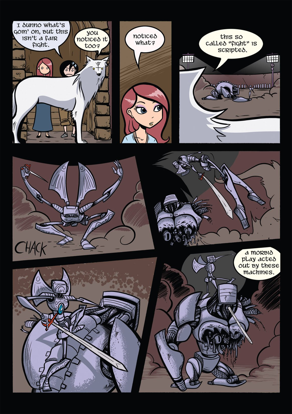 Read online Gunnerkrigg Court comic -  Issue # TPB 2 (Part 2) - 34