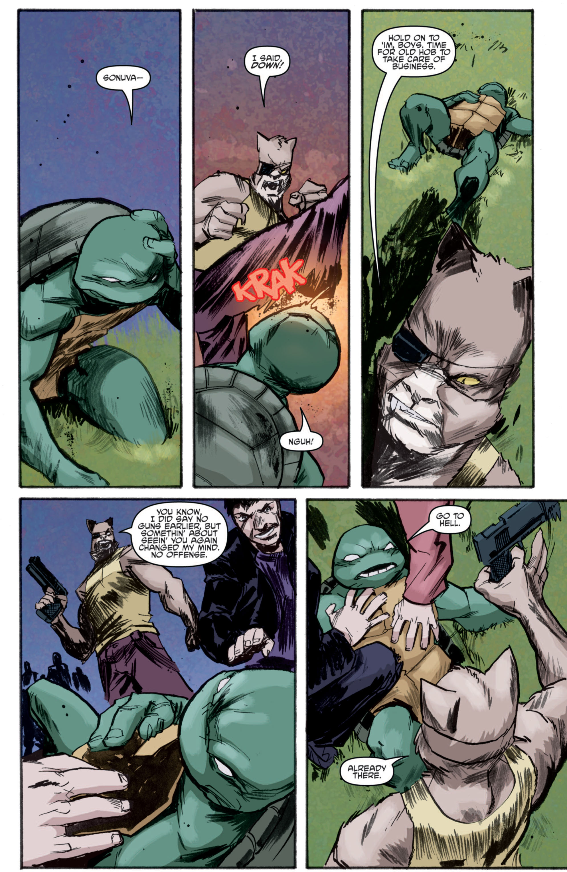 Read online Teenage Mutant Ninja Turtles (2011) comic -  Issue #4 - 17