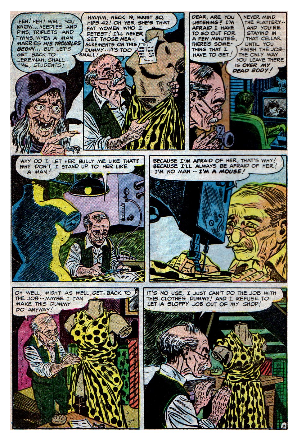 Read online Weird Mysteries (1952) comic -  Issue #3 - 3