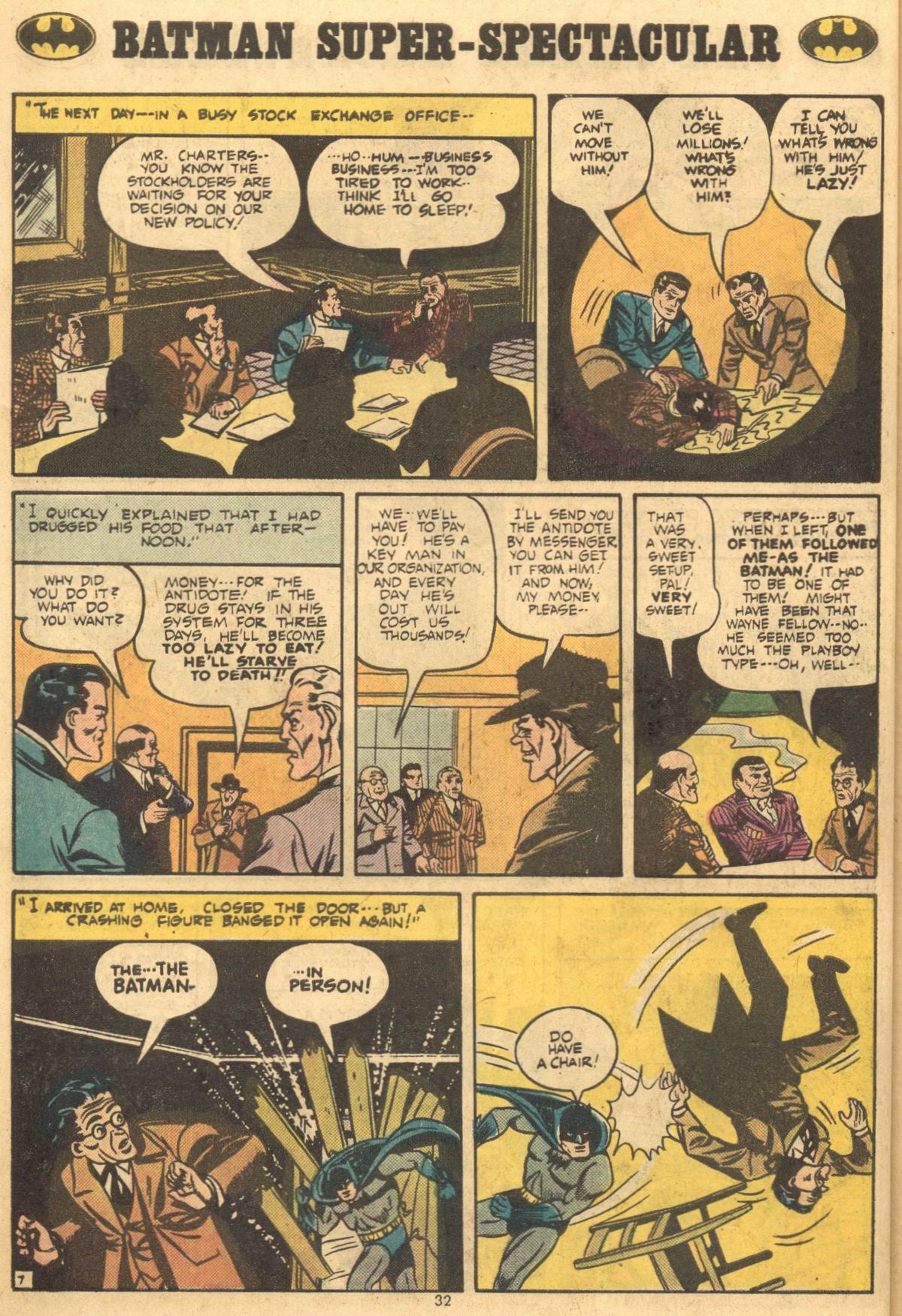 Read online Batman (1940) comic -  Issue #258 - 32