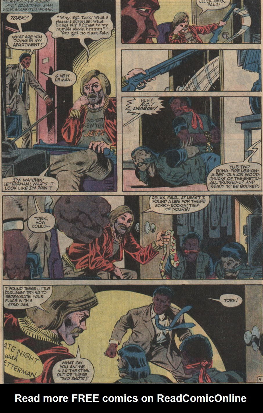 Read online Falcon (1983) comic -  Issue #3 - 6