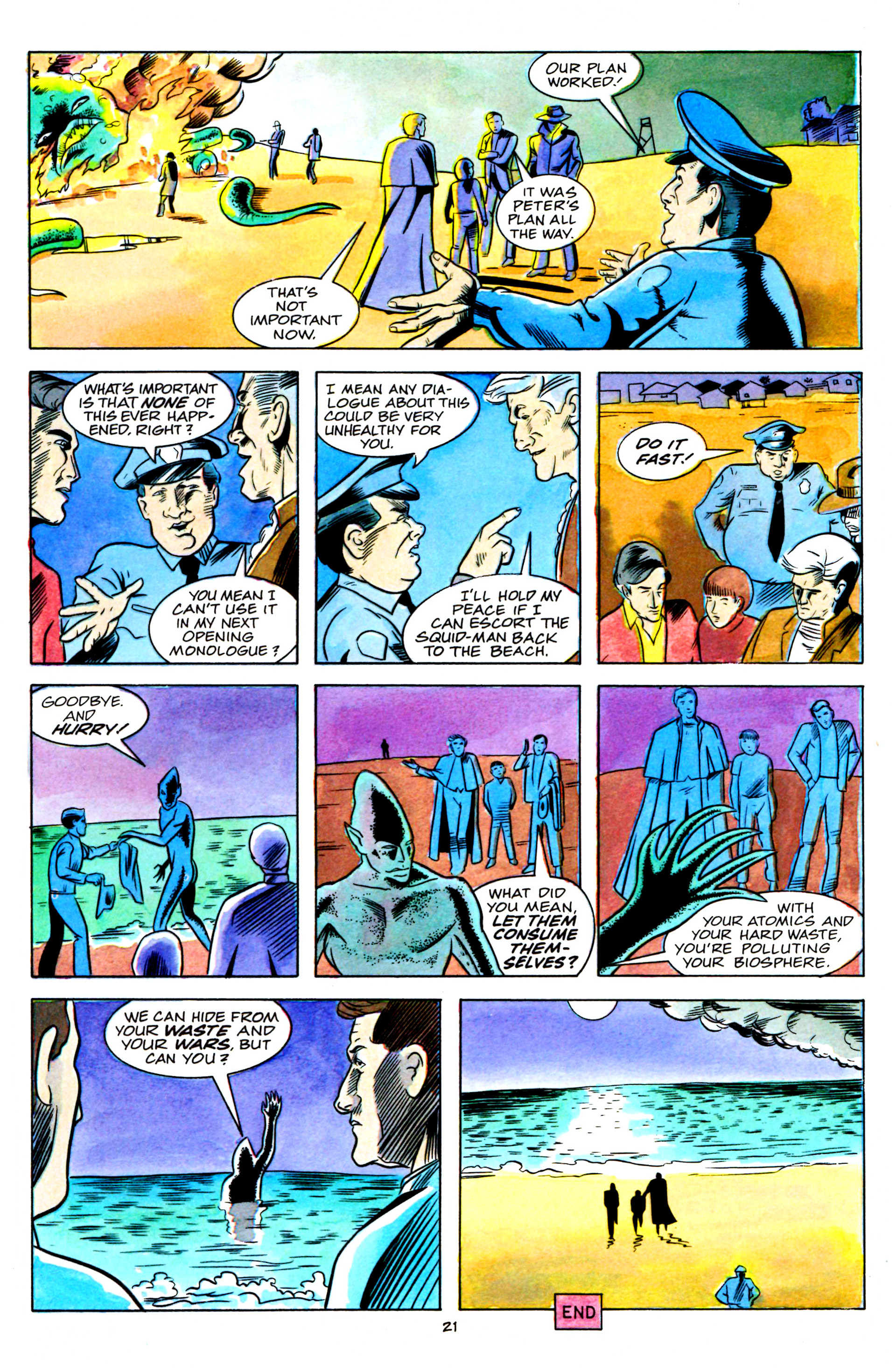 Read online Fright Night (1988) comic -  Issue #4 - 24