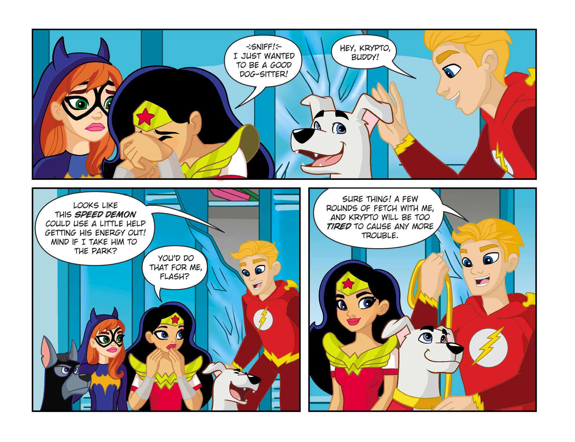 Read online DC Super Hero Girls: Spaced Out comic -  Issue #3 - 11