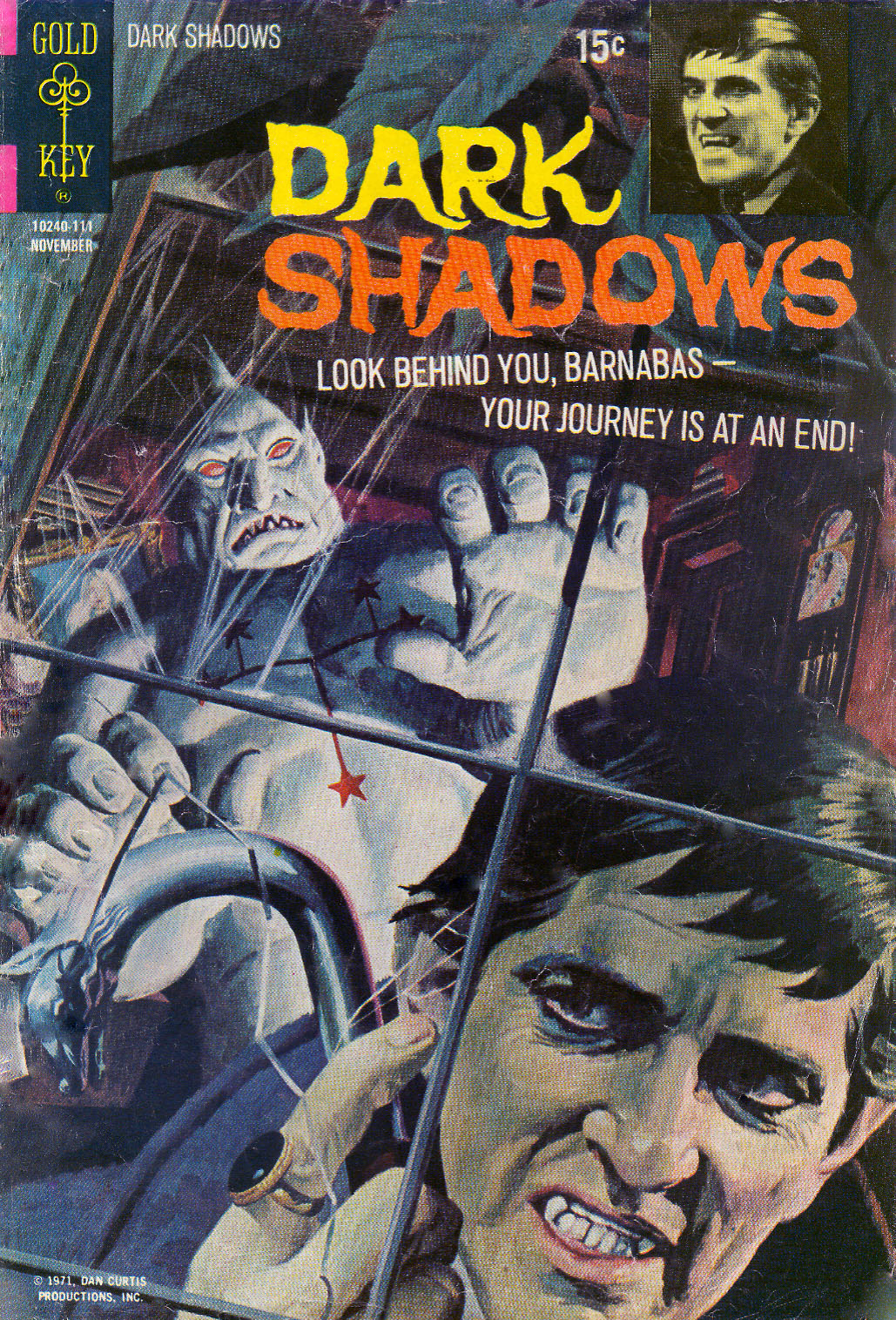 Read online Dark Shadows (1969) comic -  Issue #11 - 1