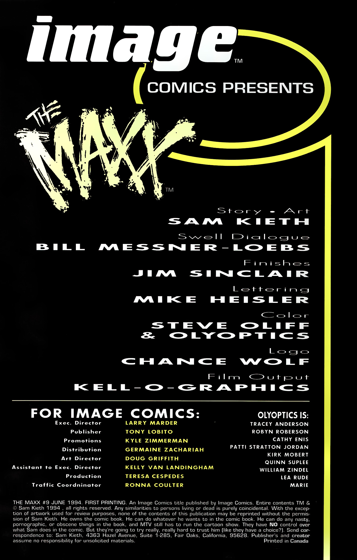 Read online The Maxx (1993) comic -  Issue #9 - 2