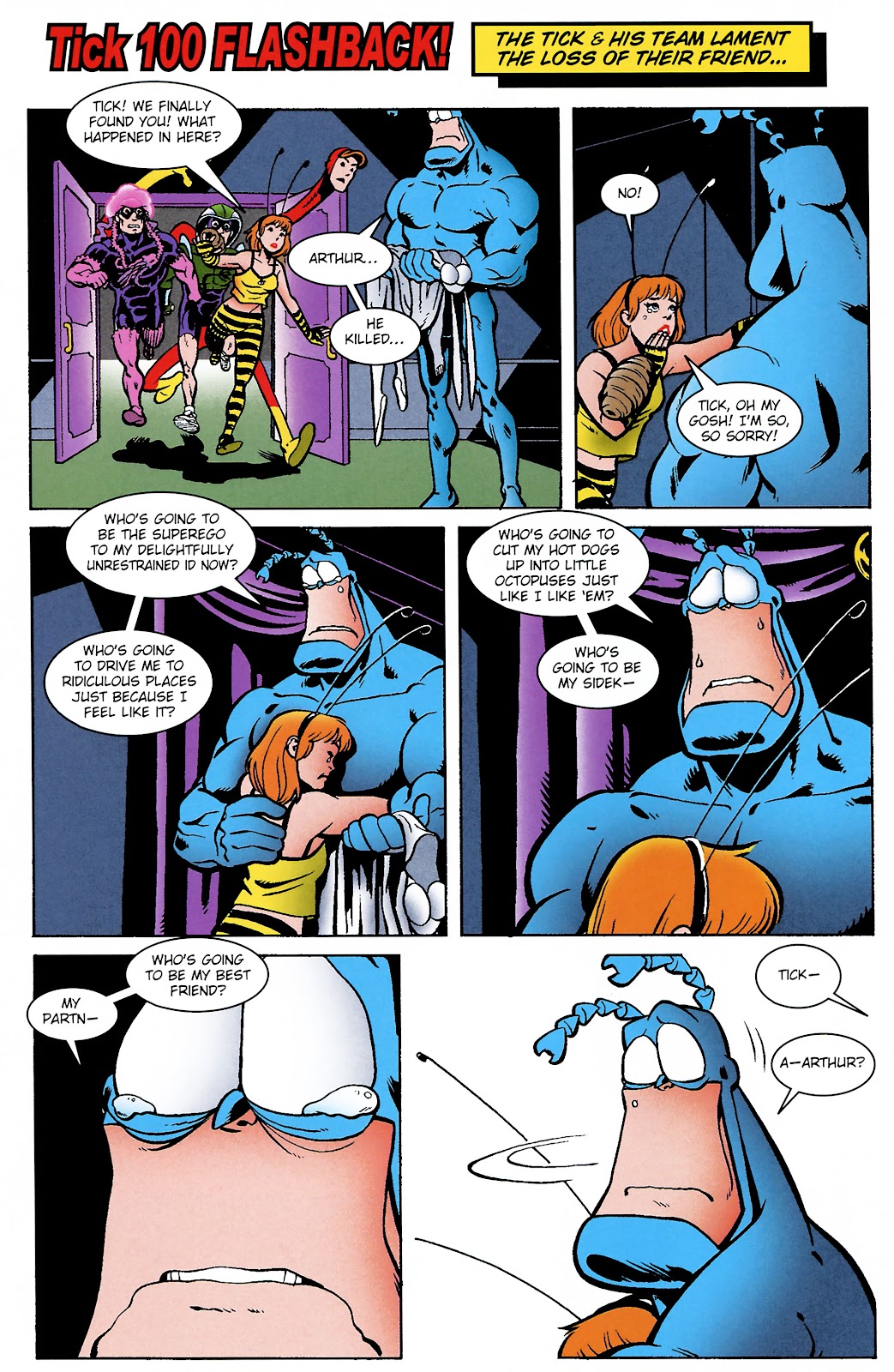 Read online The Tick comic -  Issue #101 - 3