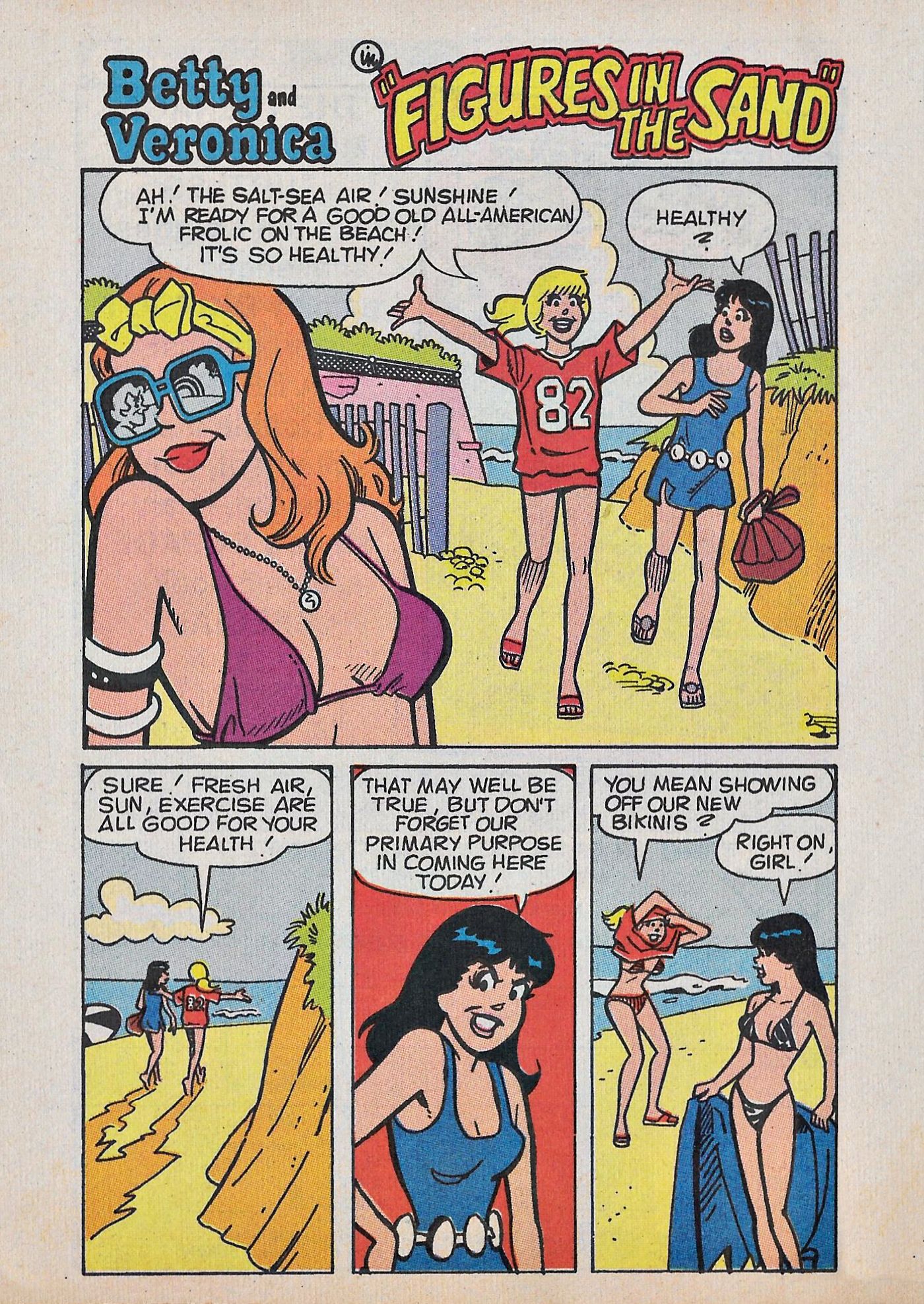 Read online Betty and Veronica Digest Magazine comic -  Issue #56 - 122