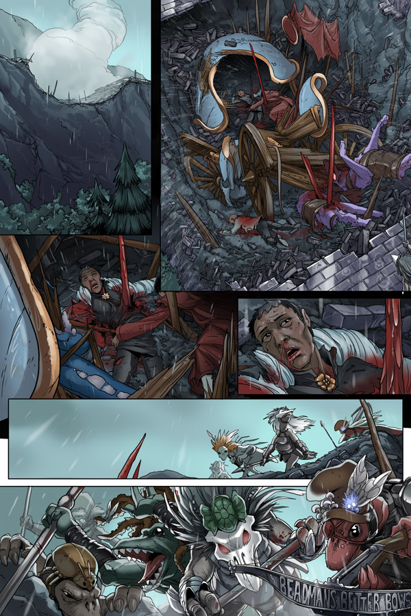 Read online Unsounded comic -  Issue #13 - 19