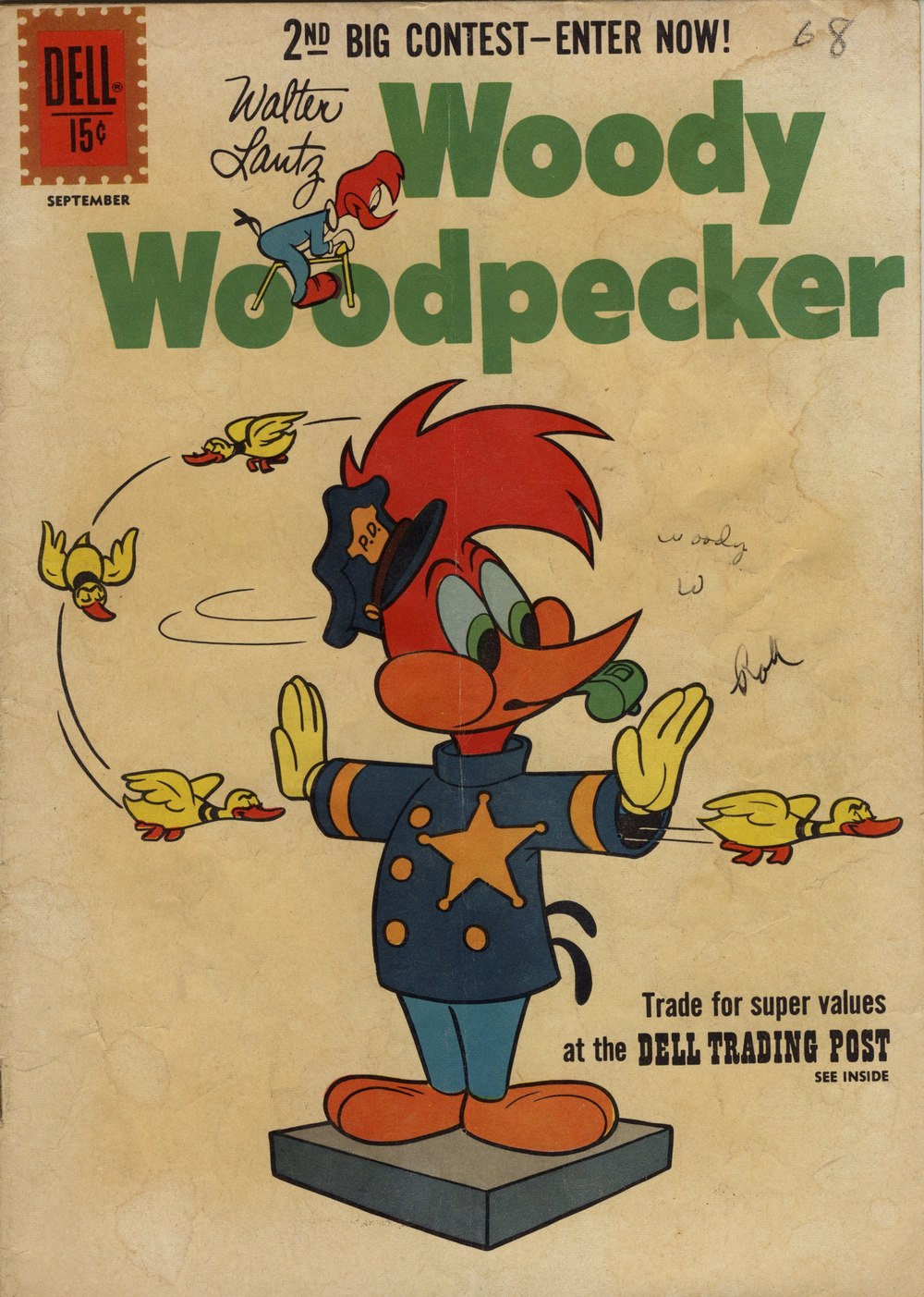 Read online Walter Lantz Woody Woodpecker (1952) comic -  Issue #68 - 1