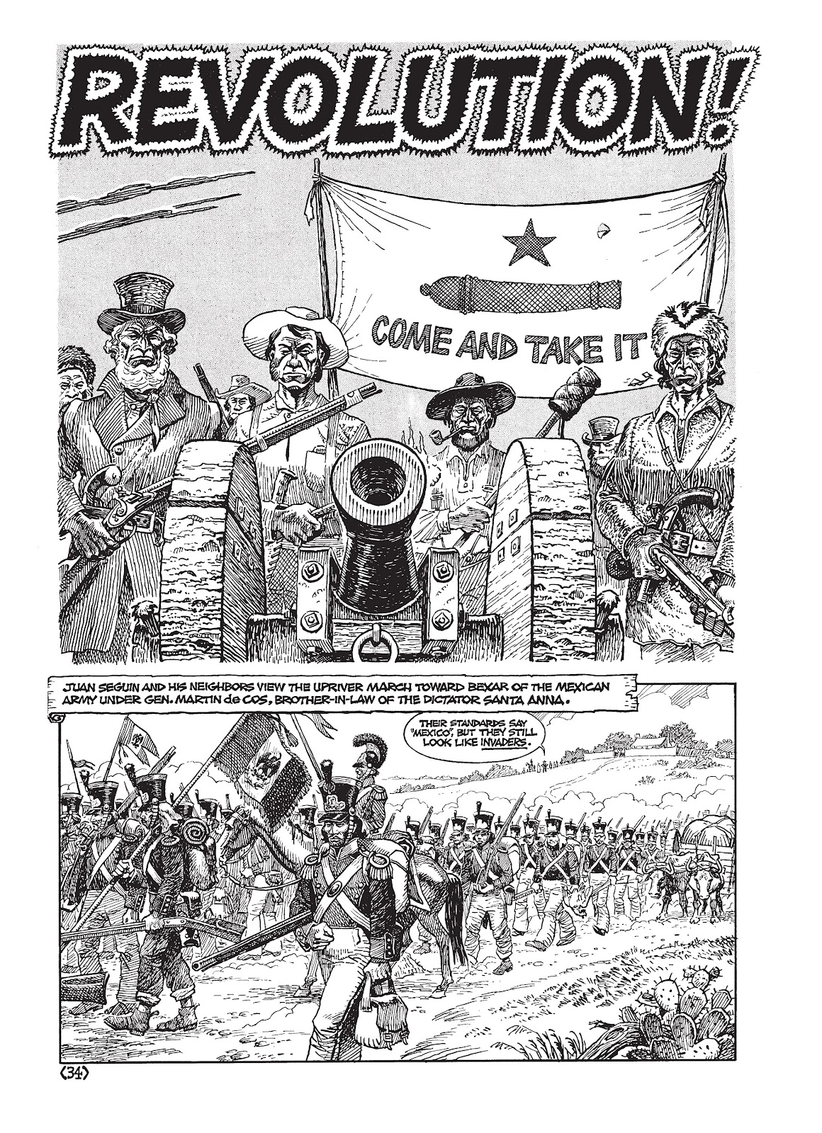 Jack Jackson's American History: Los Tejanos and Lost Cause issue TPB (Part 1) - Page 38